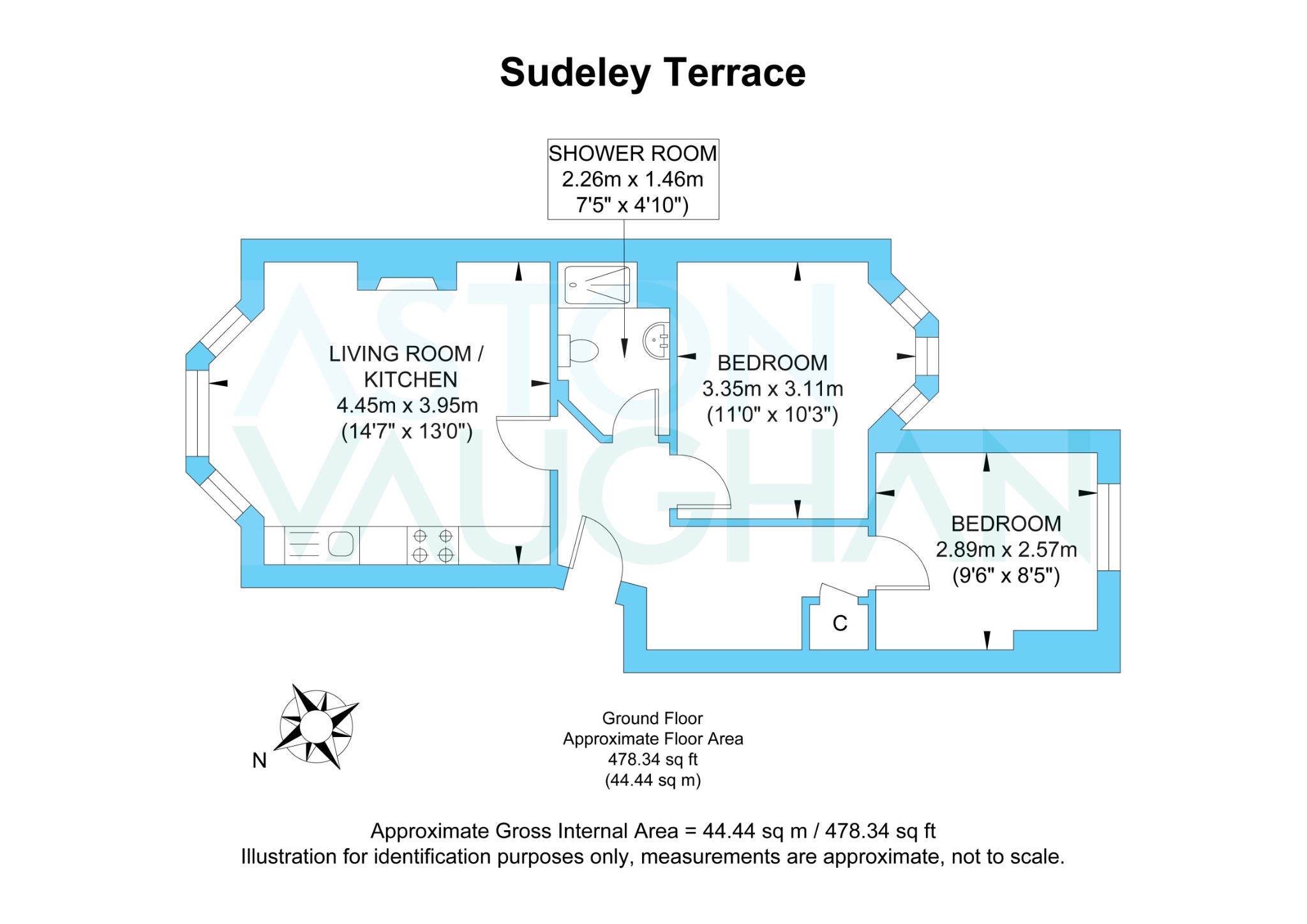 3 Sudeley Terrace, Brighton, East Sussex floorplan