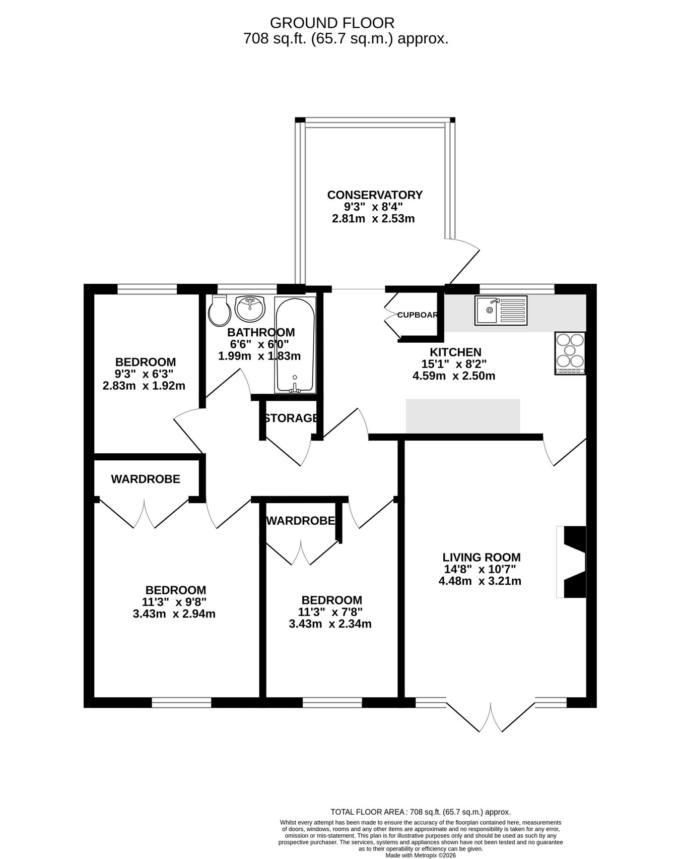 29, Pendre Close, Brecon floorplan