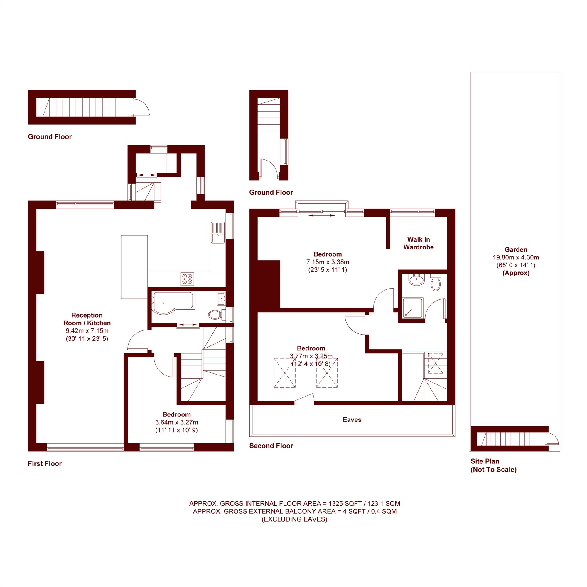 79, Chambers Lane, London floorplan