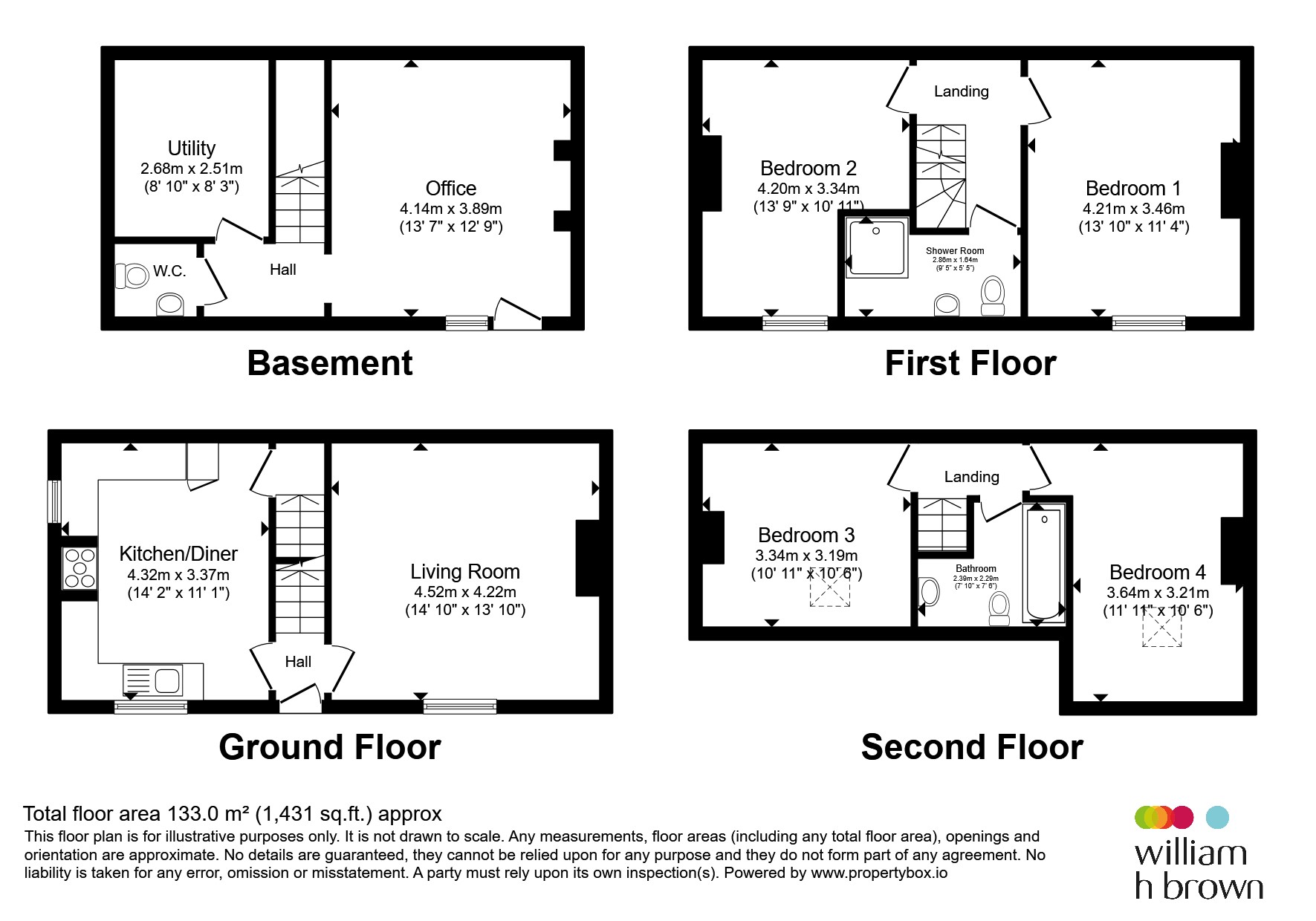 4, Crawshaw Close, Pudsey floorplan