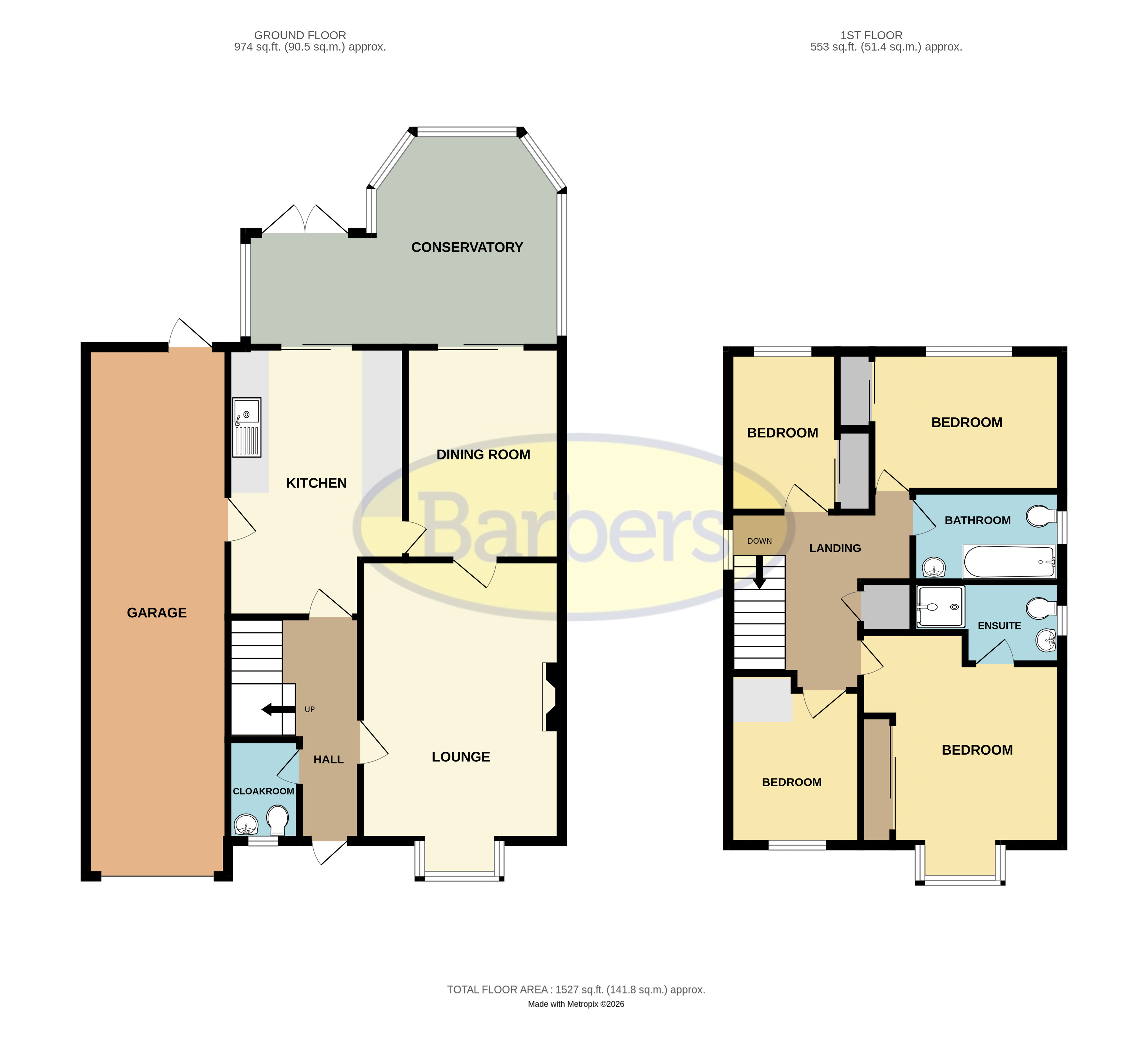 8, Greenfinch Close, Telford floorplan