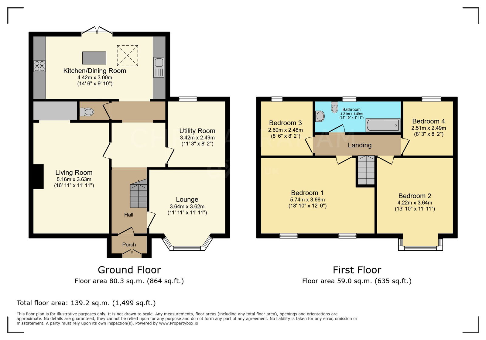 76, Cimla Road, Neath floorplan