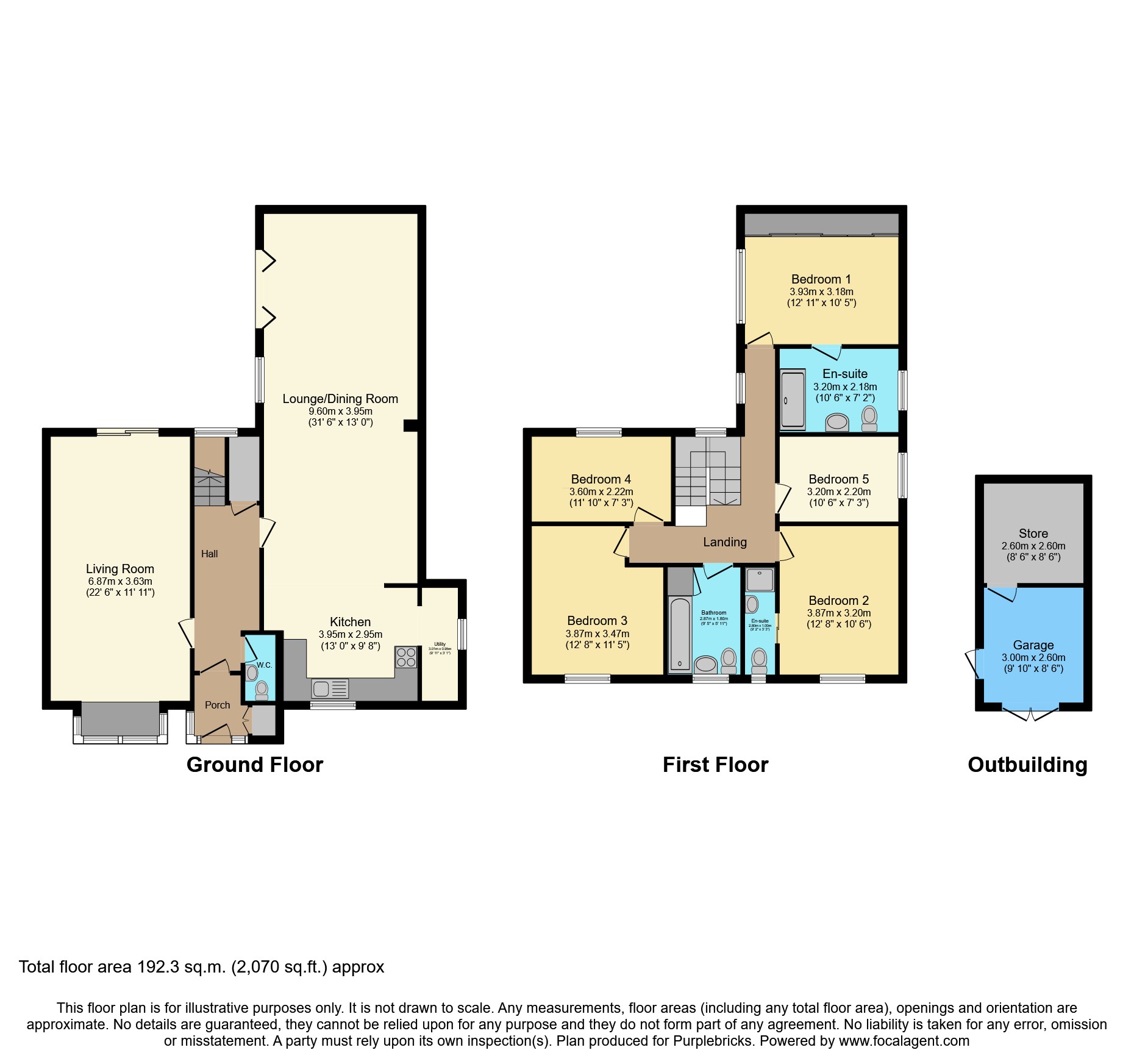 34, Duncombe Close, Stockport floorplan