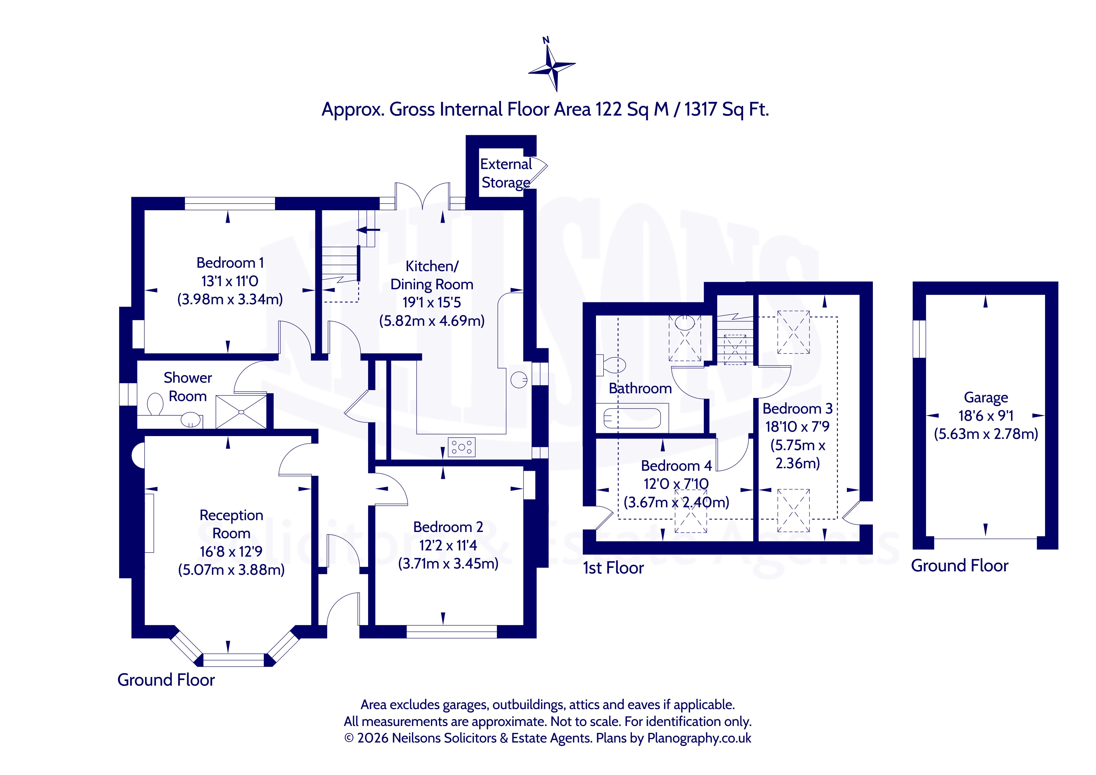 59, Hillview Road, Edinburgh floorplan