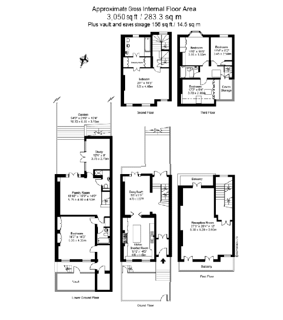 5 Bedrooms  to rent in Thurloe Place, South Kensington, London SW7