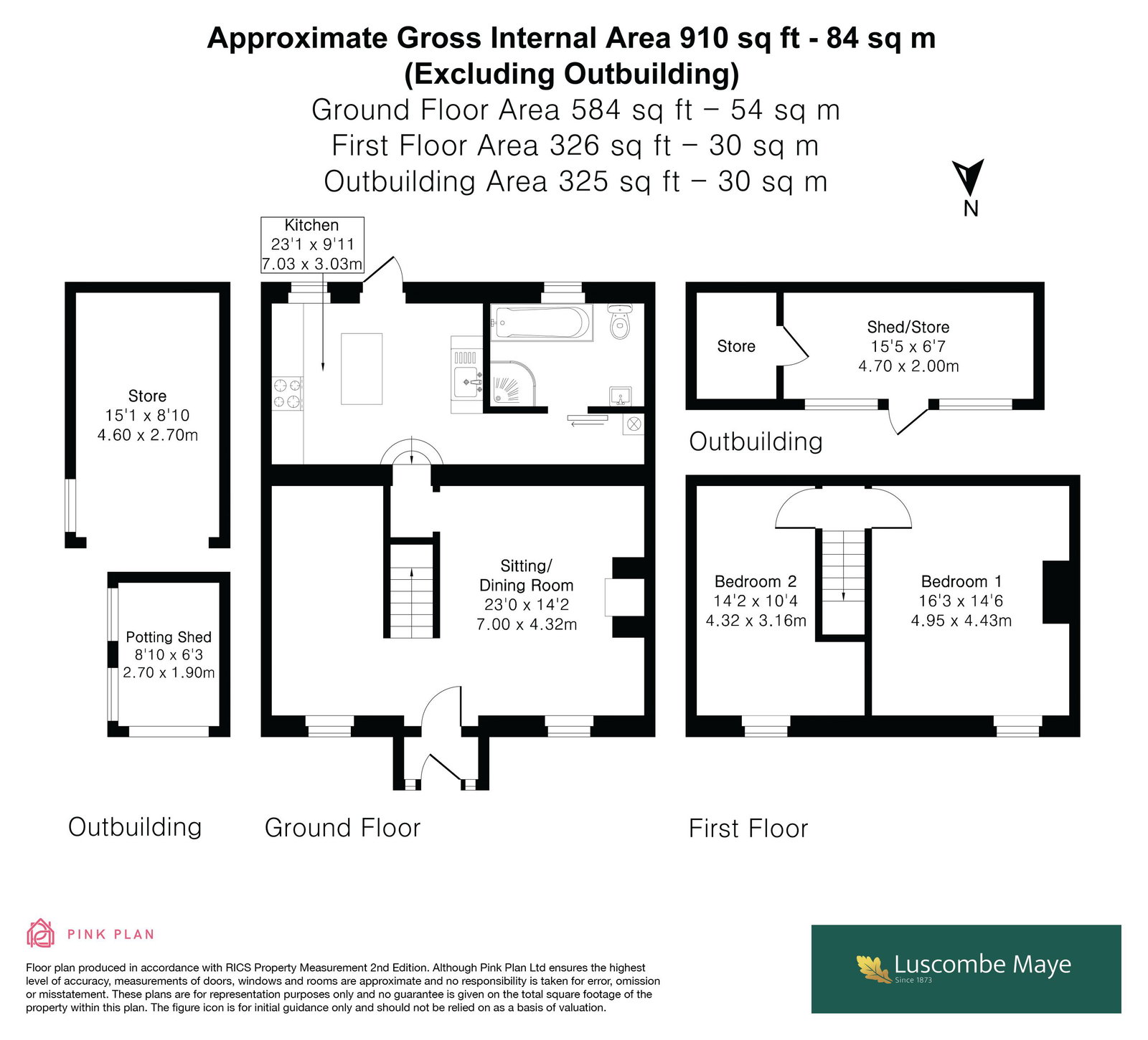 Cringles, Totnes floorplan