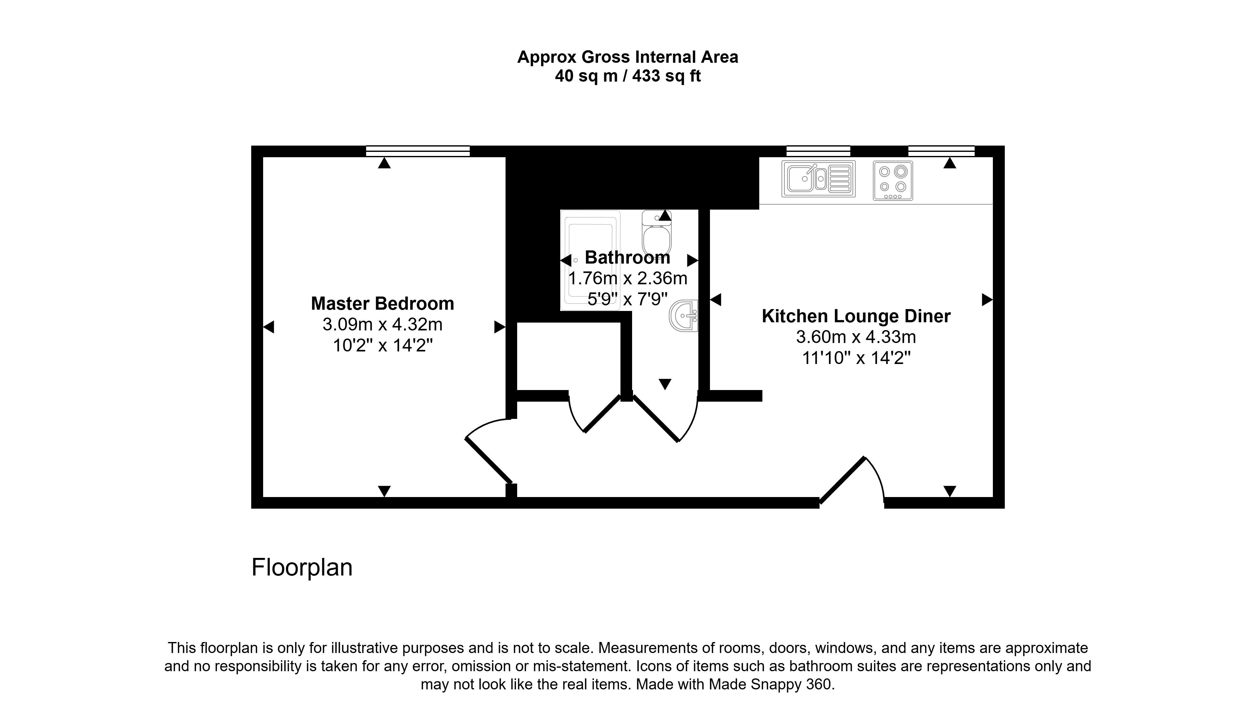 13 Laurel Quays, Coble Dene, North Shields floorplan