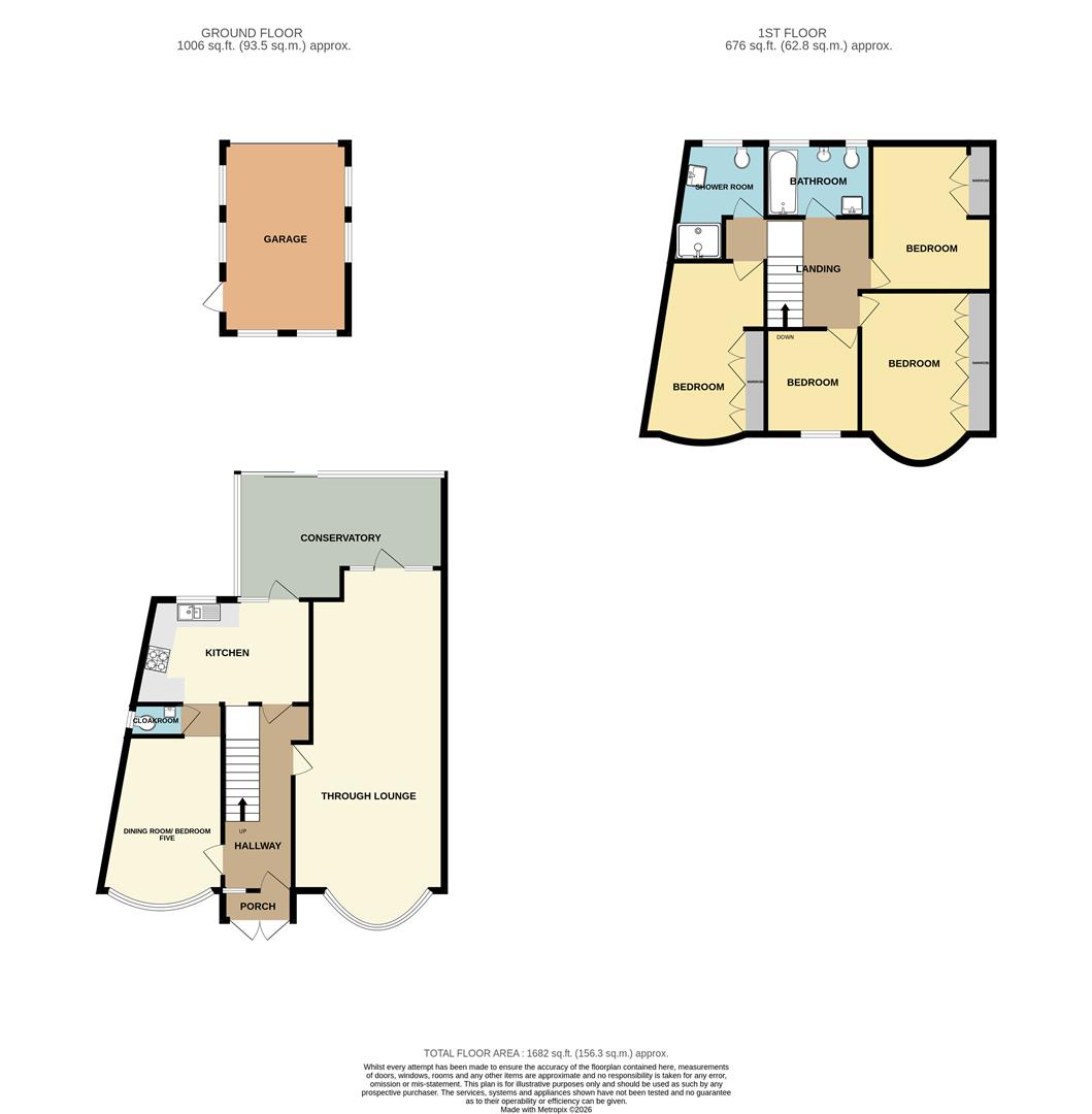 57, Fremantle Road, Ilford floorplan