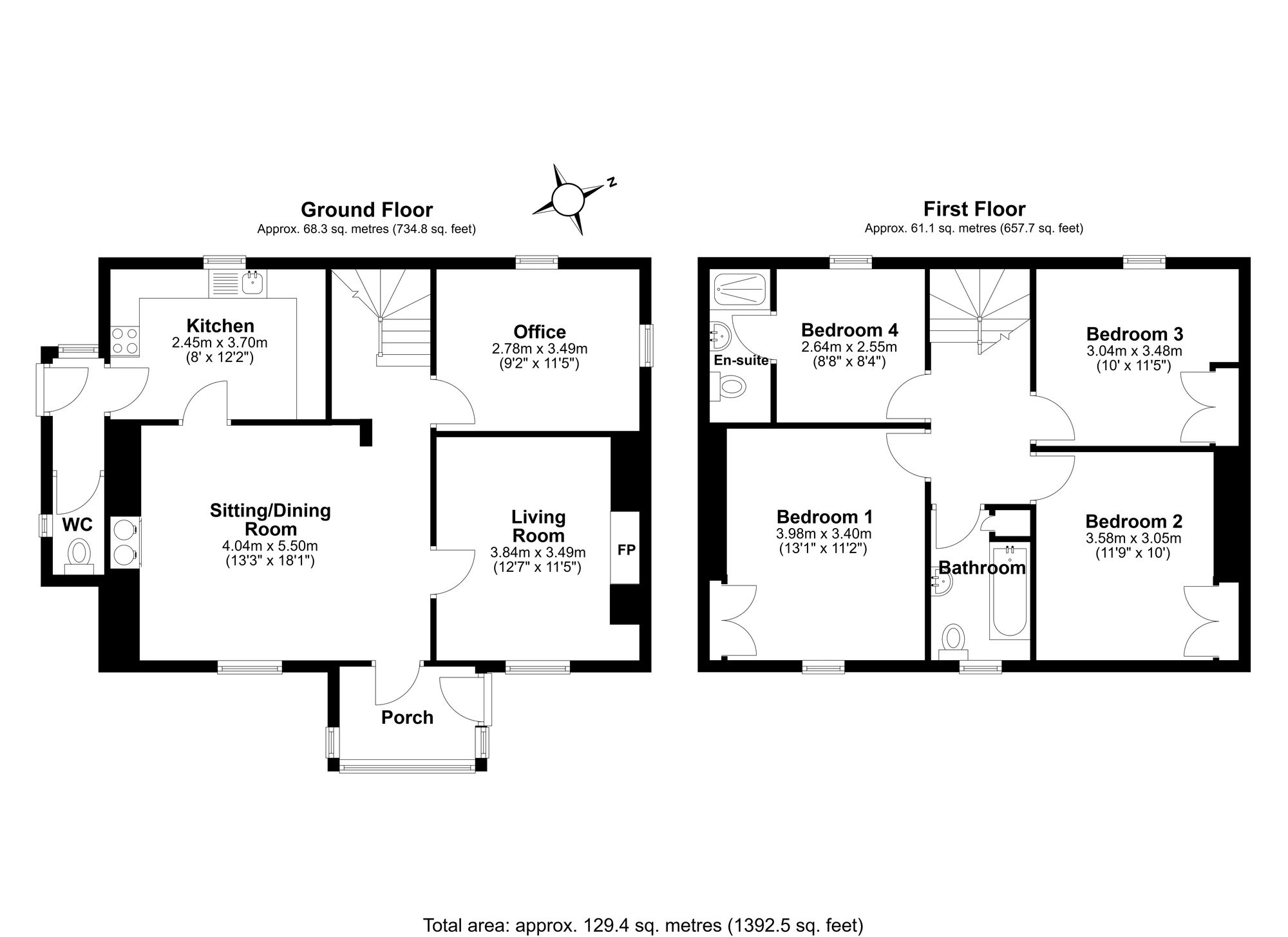Lower Creason Farm, Mary Tavy, Tavistock floorplan