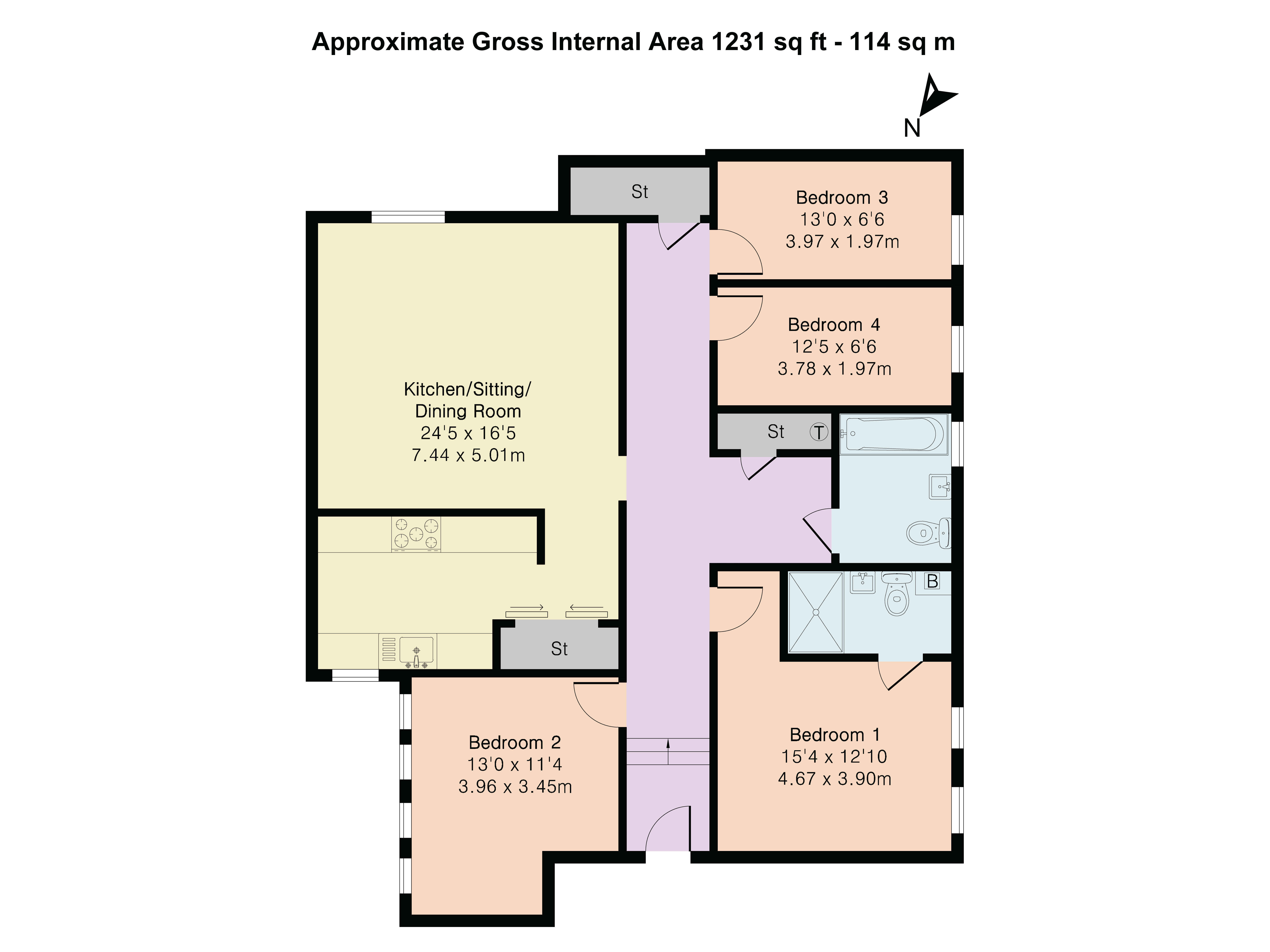 14 Ipsden Court, 14 Ipsden Court, Cholsey floorplan