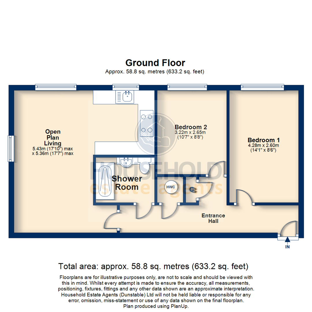 Kiln Way, Dunstable LU5, 2 bedroom flat for sale 66803020 PrimeLocation