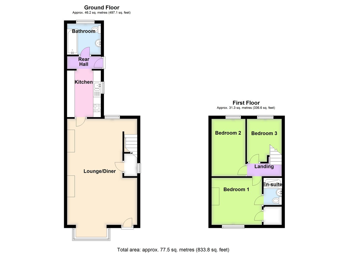 16, Granville Avenue, Boston floorplan