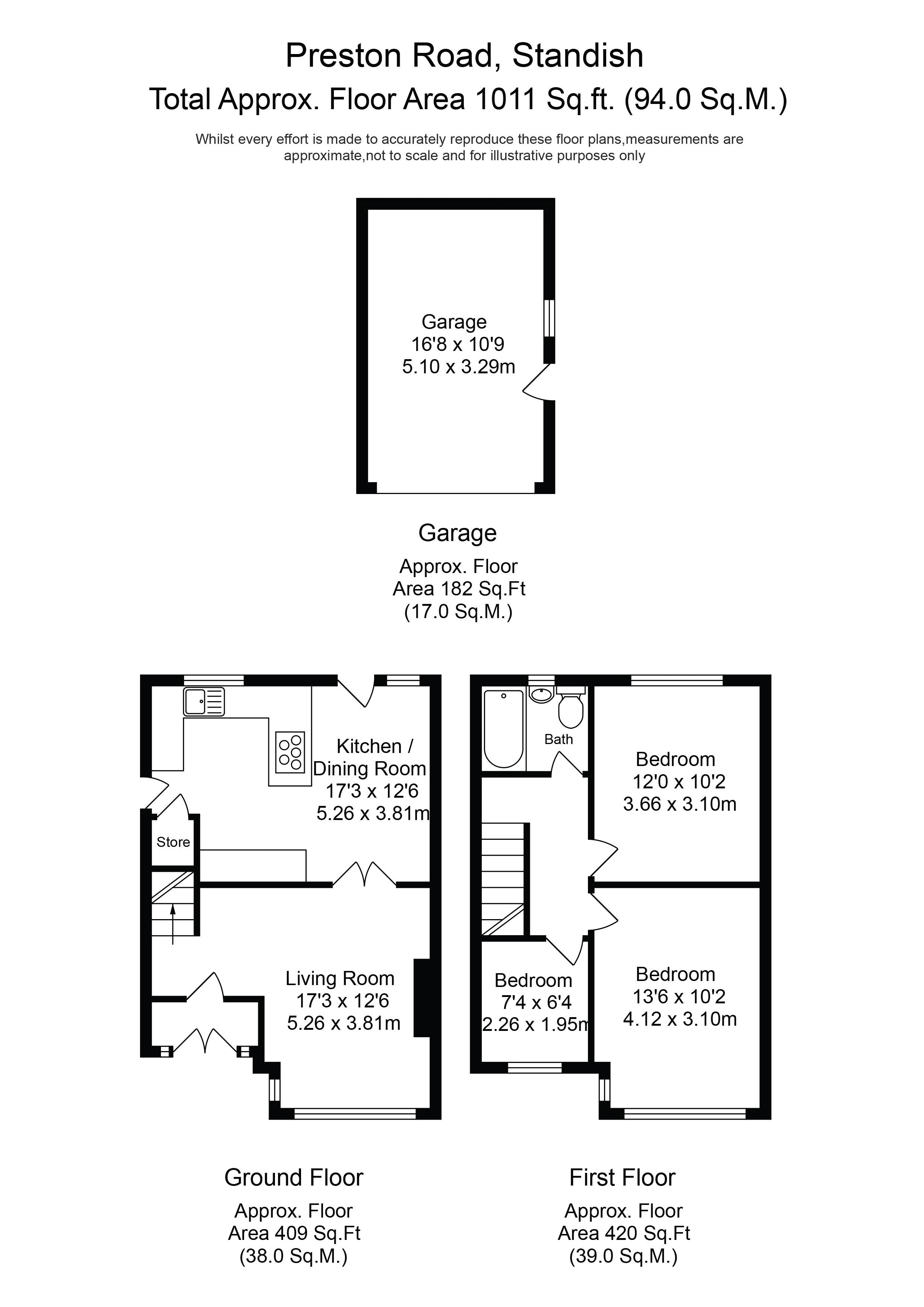 3 Bedrooms Semi-detached house for sale in Preston Road, Standish, Wigan WN6