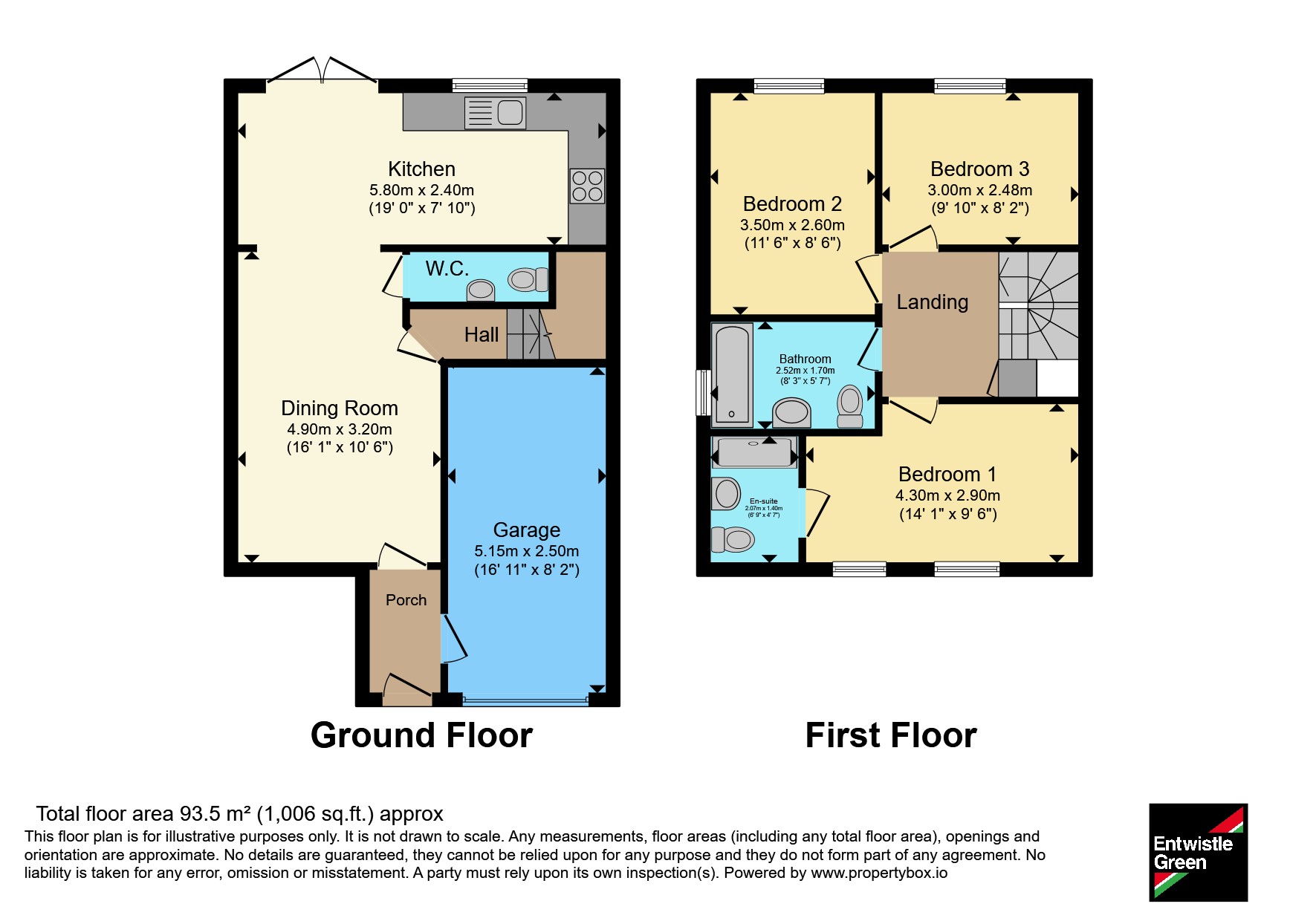 44, Elton Fold Chase, Greater Manchester floorplan