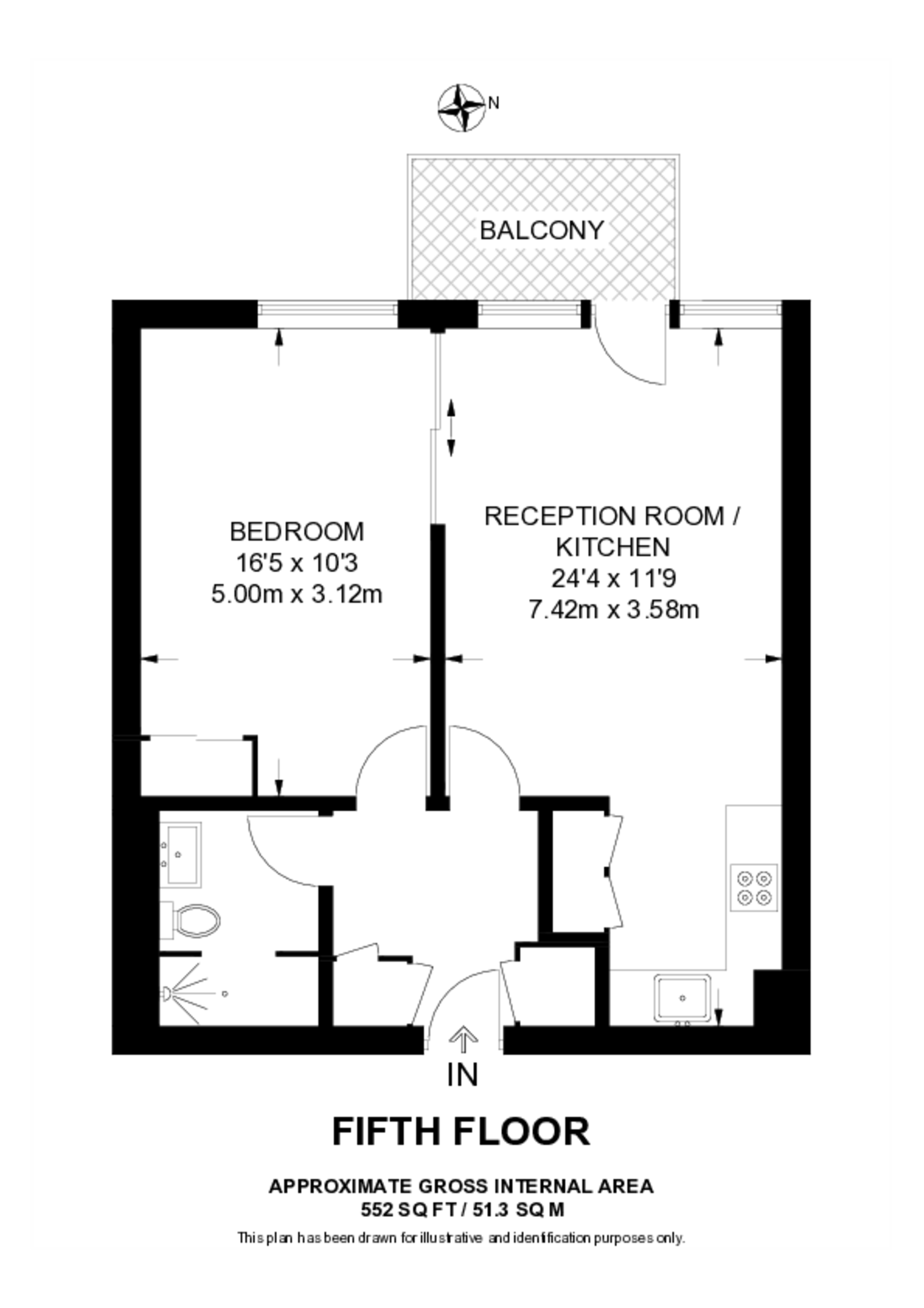 Chelsea Bridge Wharf, Battersea Power Station floorplan