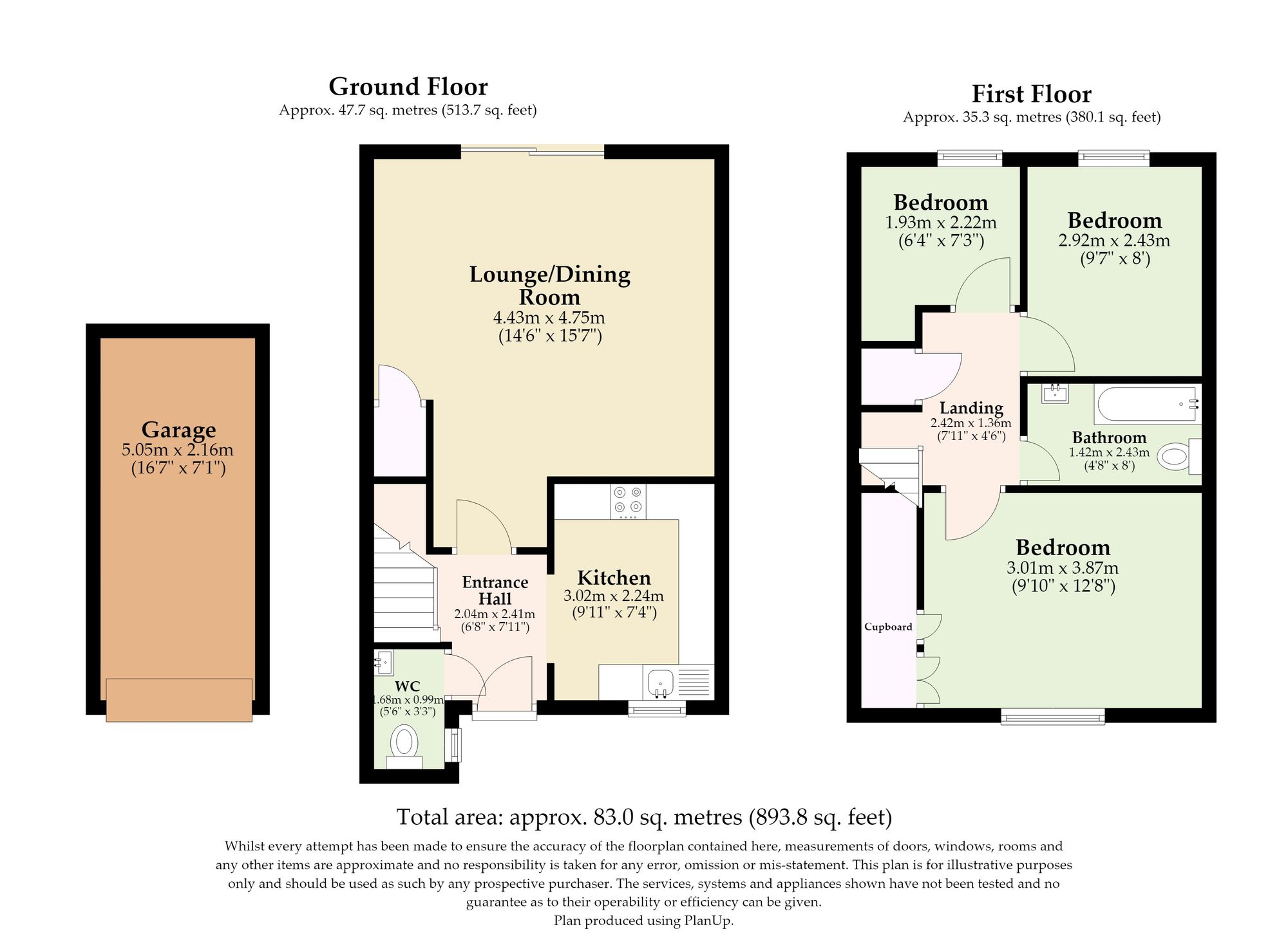 6 Amsterdam Way, Dereham floorplan