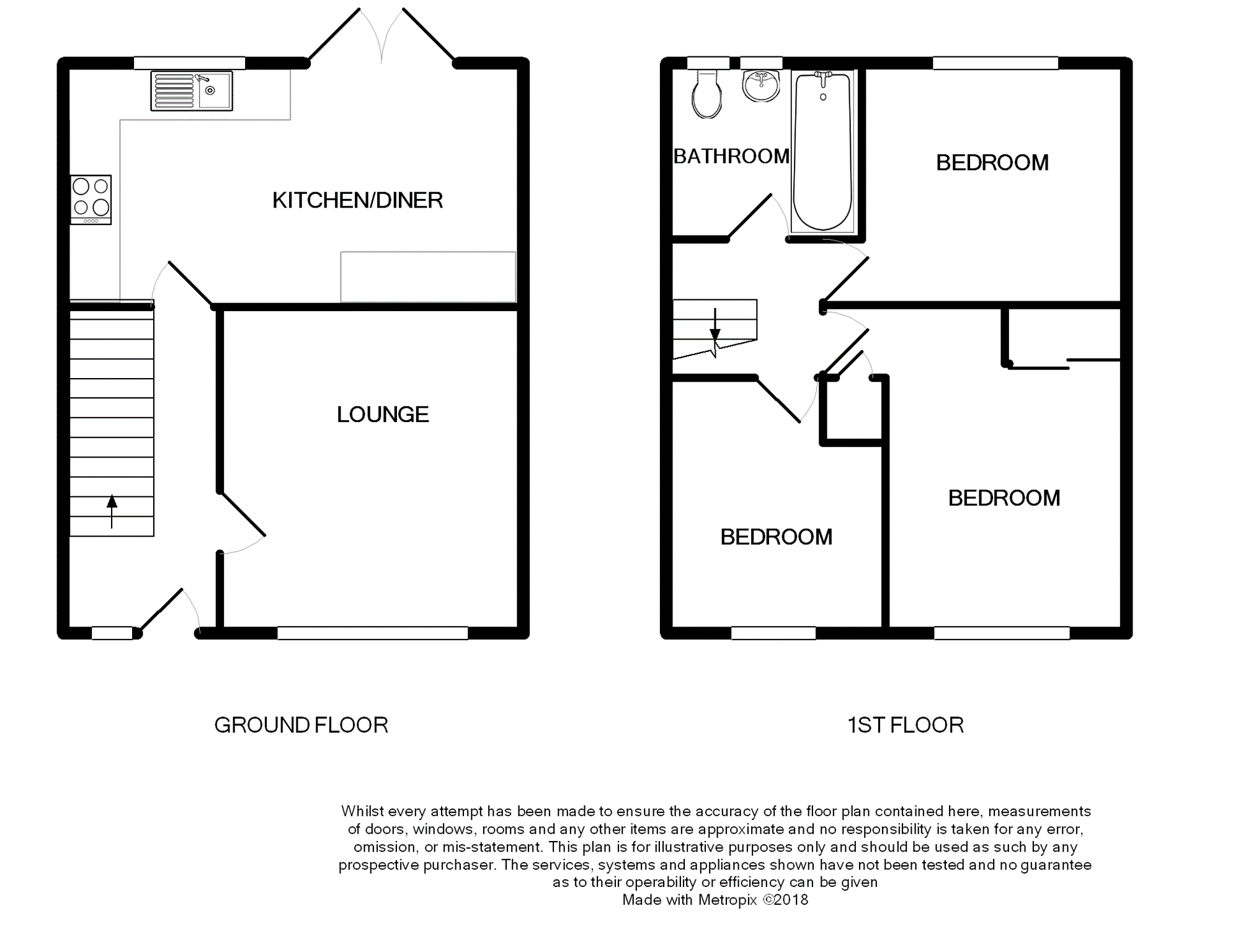 3 Bedrooms Terraced house for sale in Coronation Avenue, Keynsham, Bristol BS31