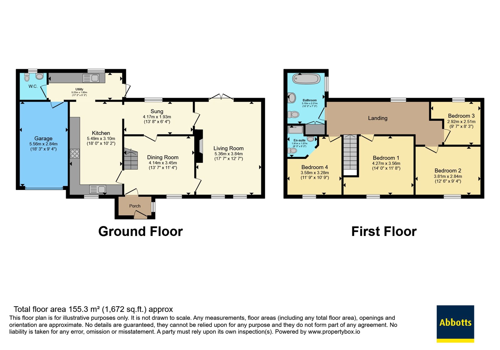 Sunnyside,, Norwich Road, Attleborough floorplan