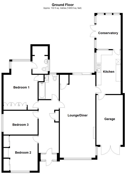 3 Bedrooms Detached bungalow for sale in Willington Street, Maidstone, Kent ME15