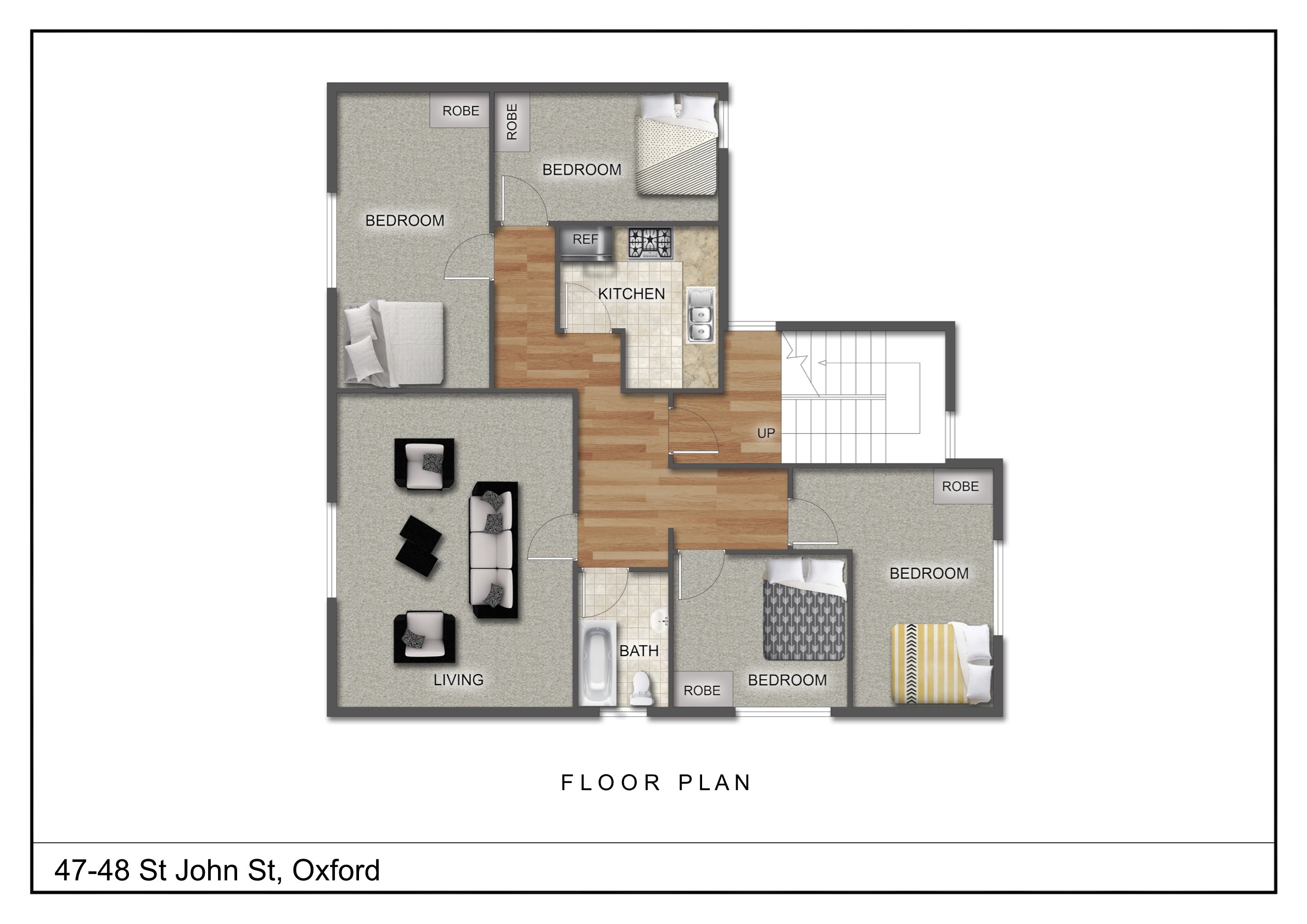 St John Street, Oxford floorplan