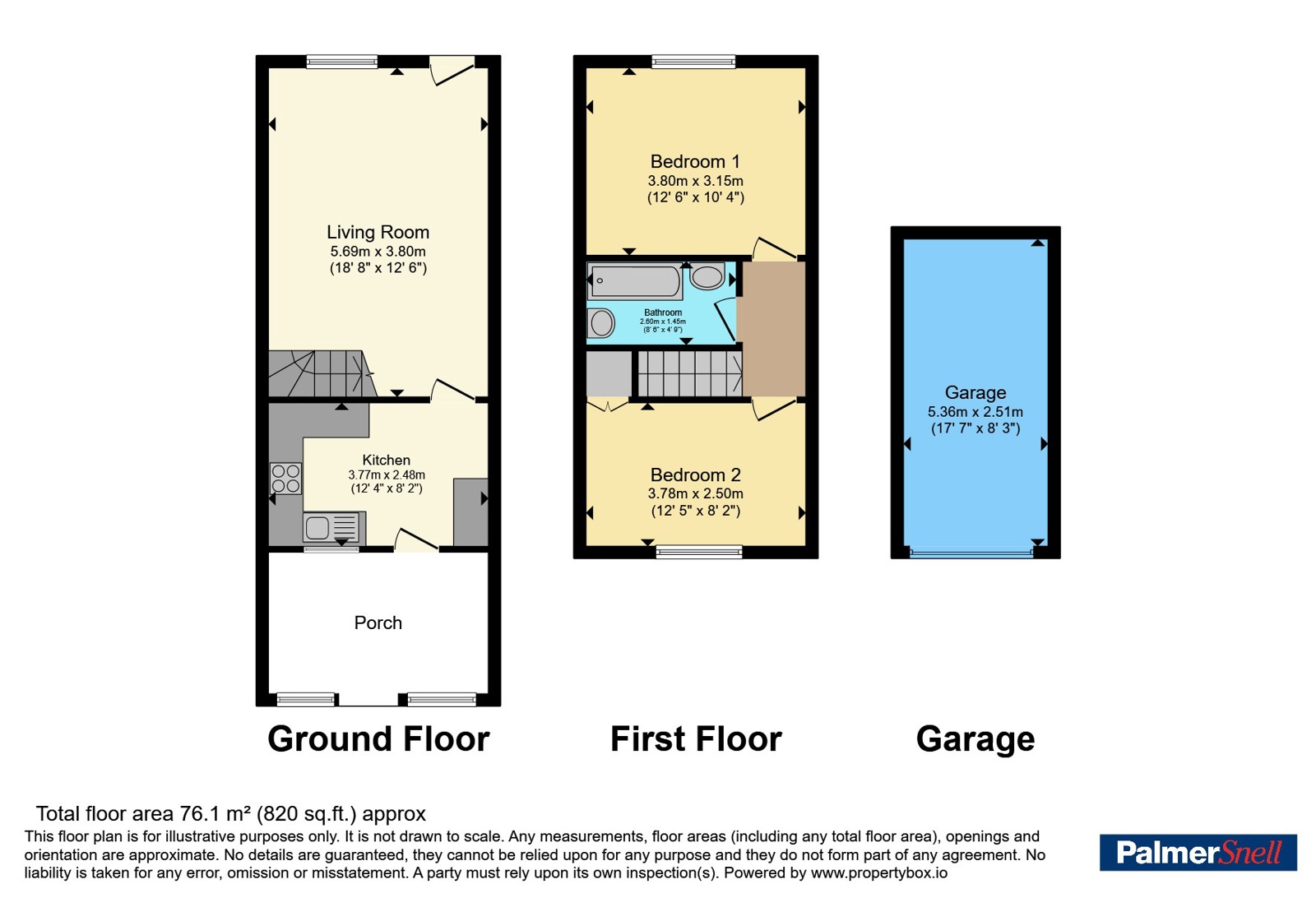 7, Hungerford Road, Bournemouth floorplan