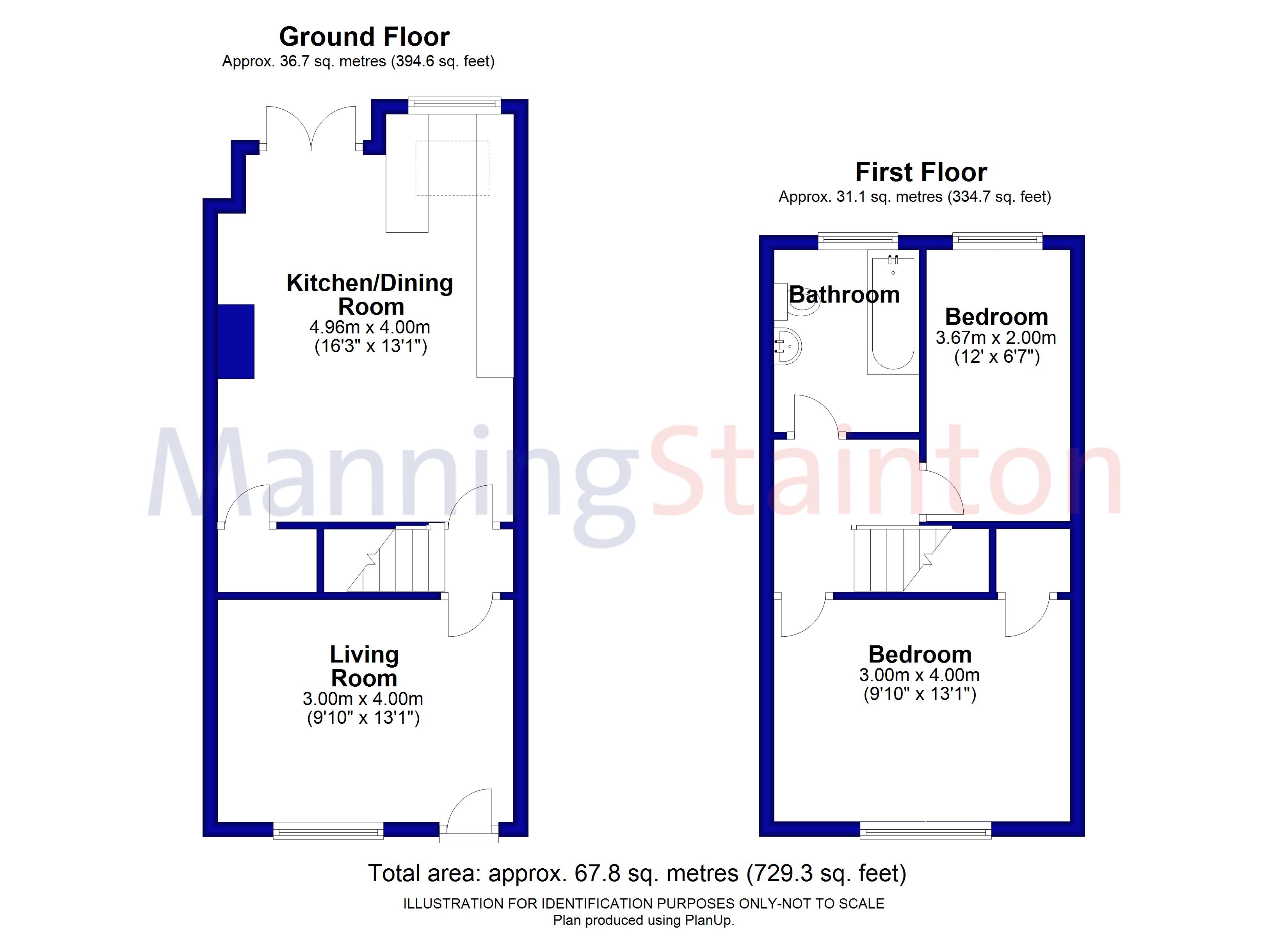 2 bed terraced house for sale in New Street, Kippax, Leeds, West