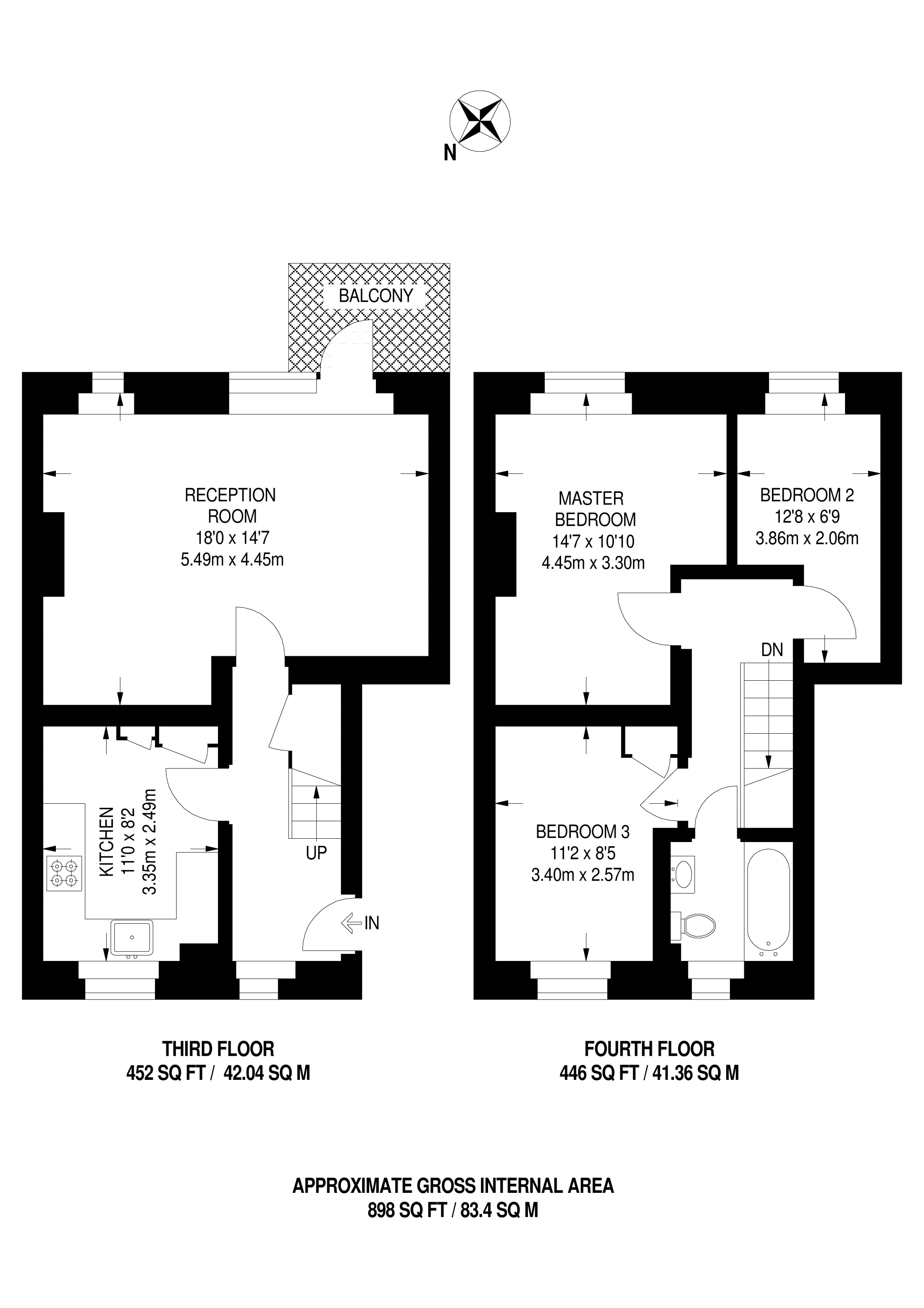 3 Bedrooms Maisonette for sale in Lawn Terrace, Blackheath SE3