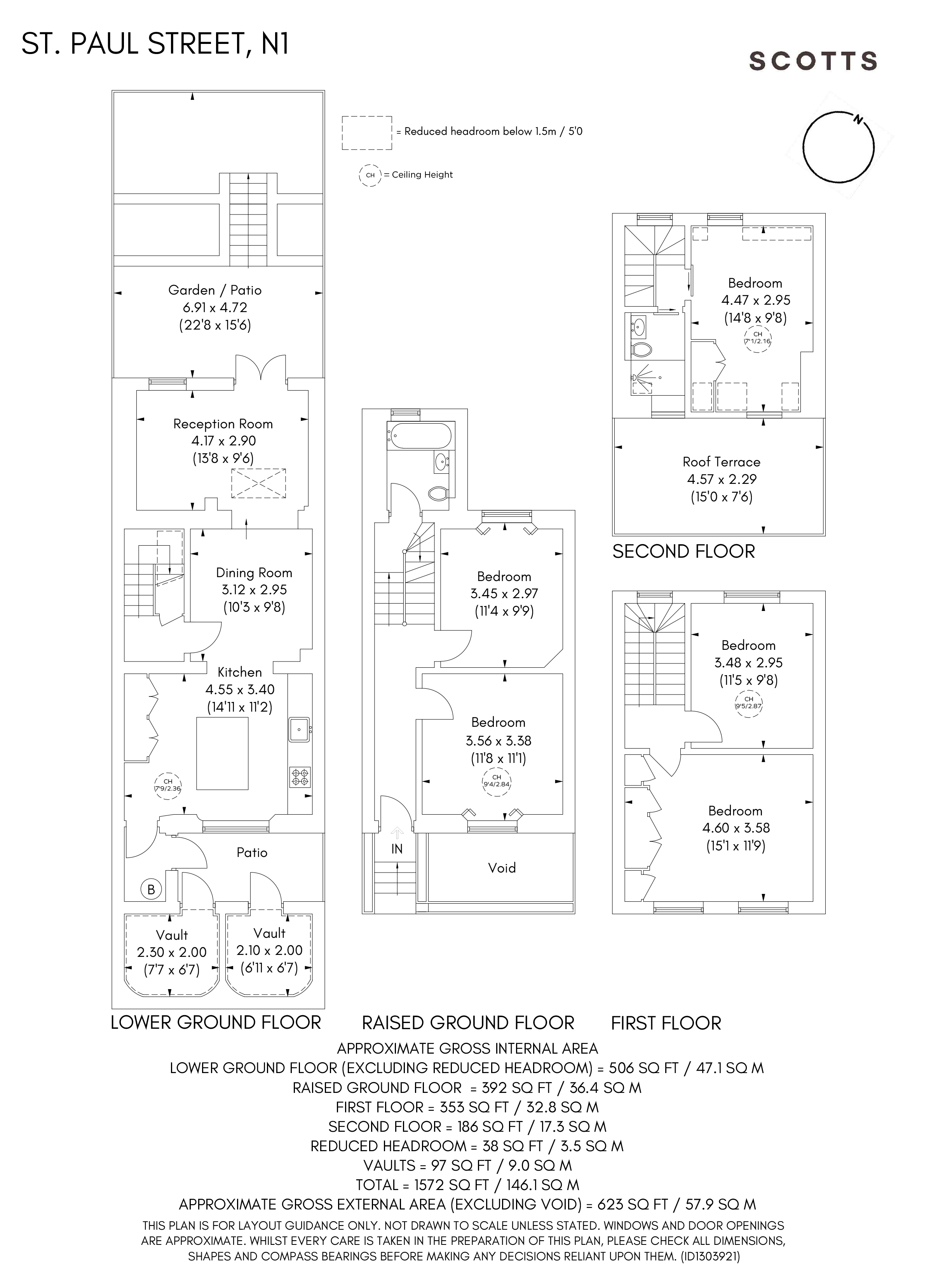 24, St Paul Street, Islington floorplan