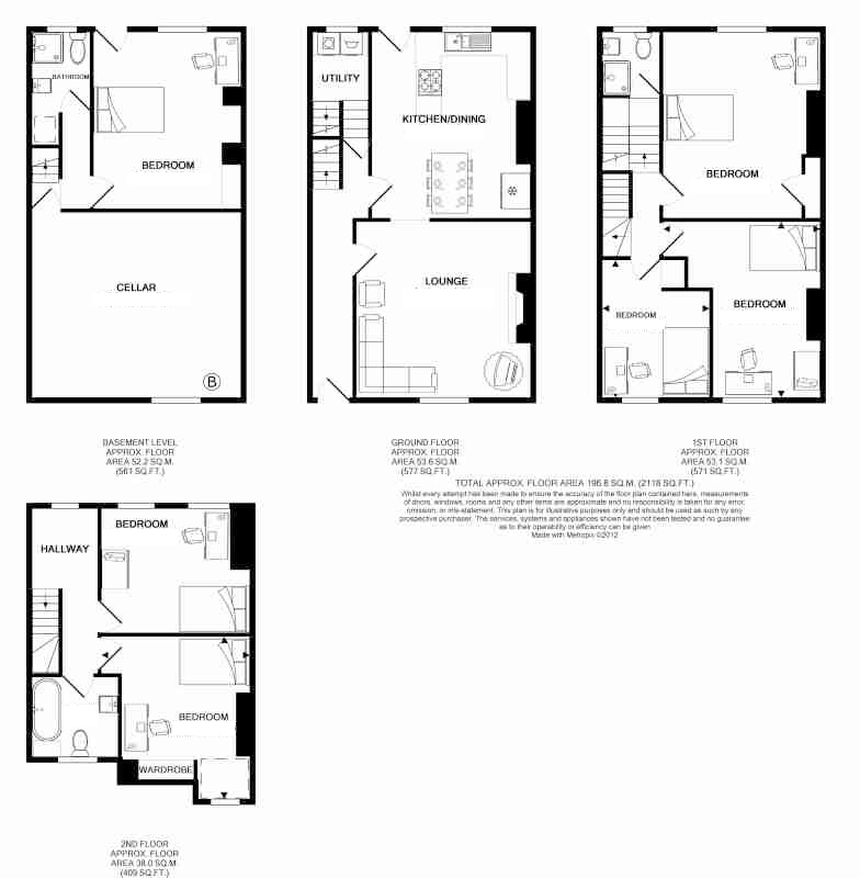 9, Buckingham Mount, Leeds floorplan