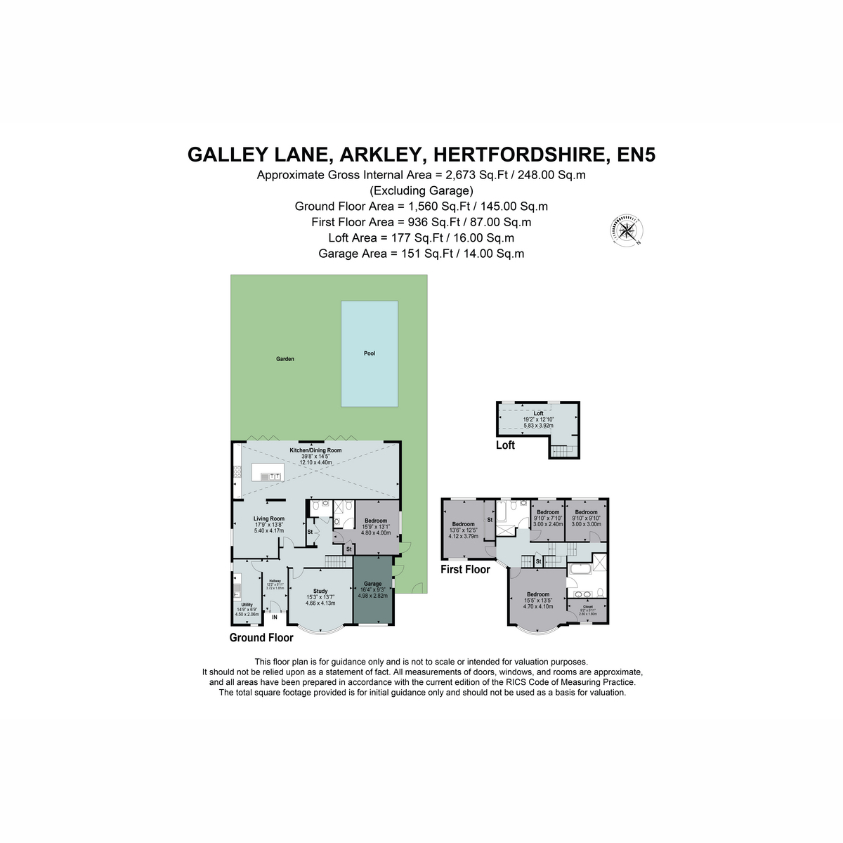 Galley Lane, Barnet floorplan
