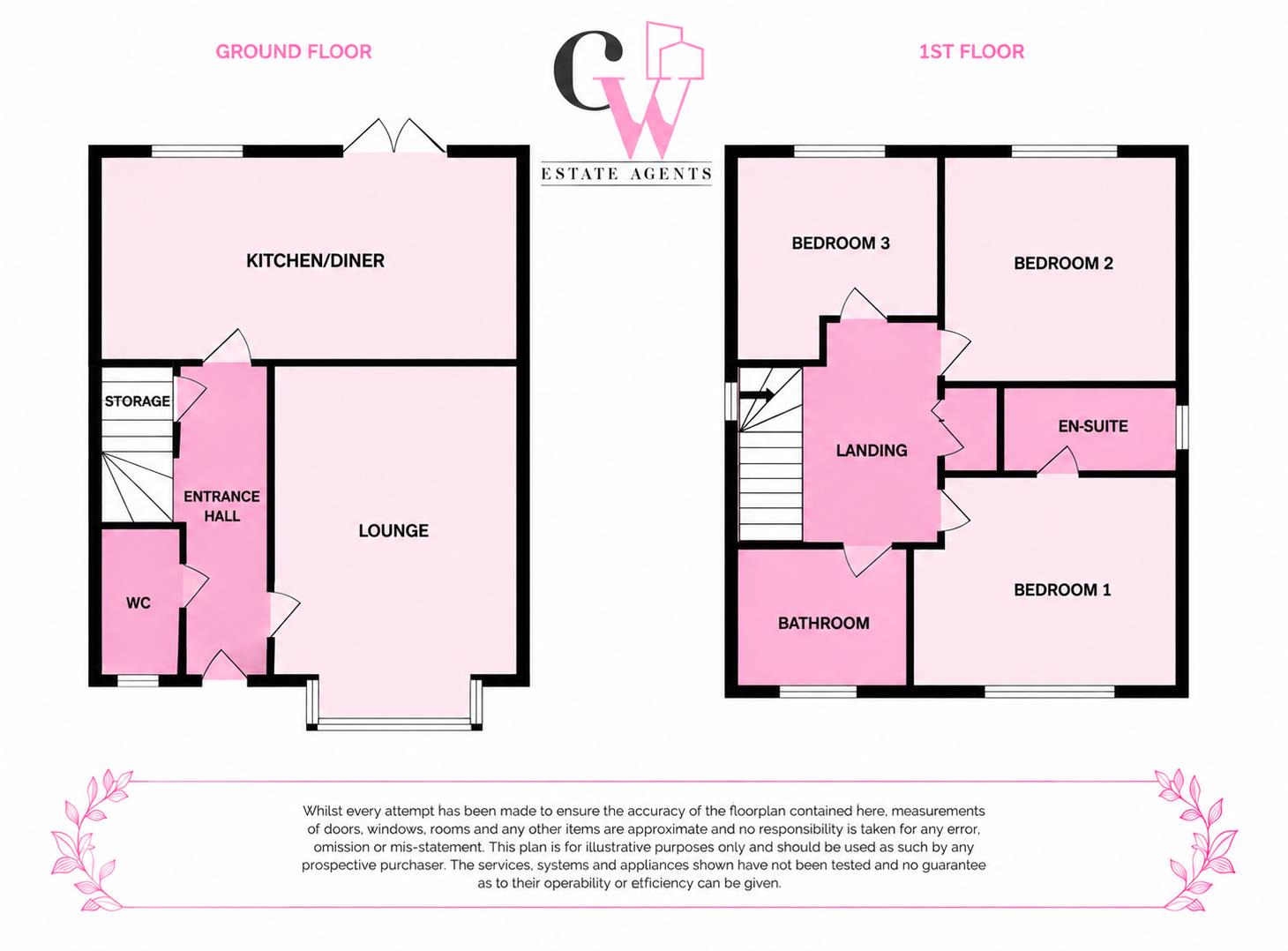 6, Stanthorne Drive, Winsford floorplan