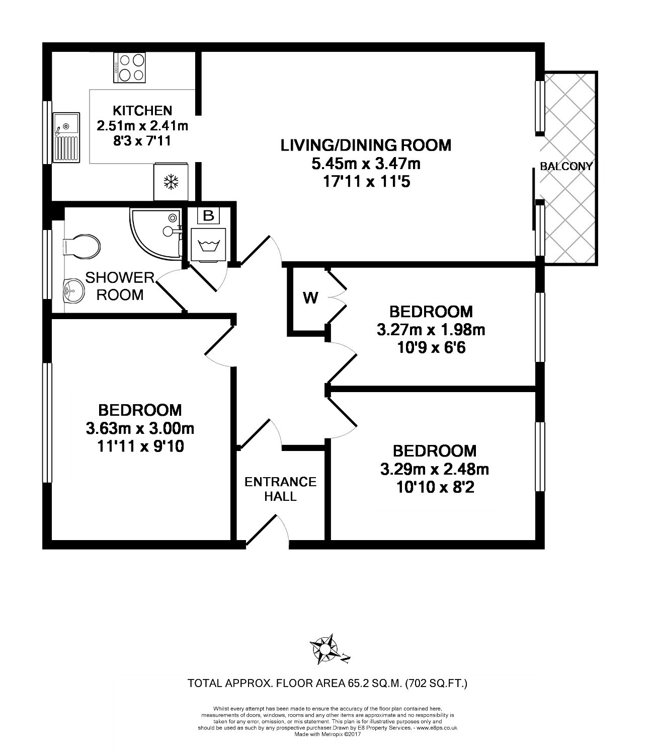 3 Bedrooms Flat to rent in Hernes Road, Oxford OX2