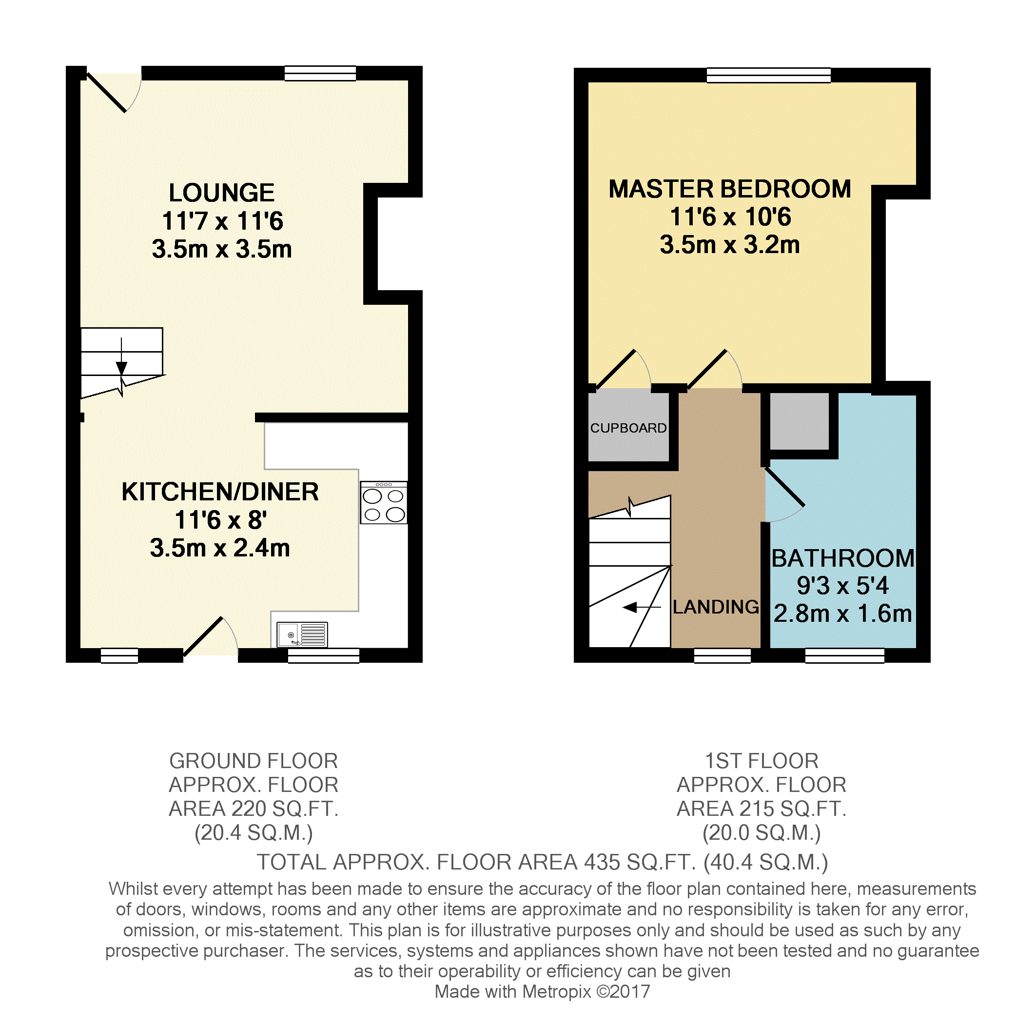 4, Chester Crescent, Gloucestershire floorplan