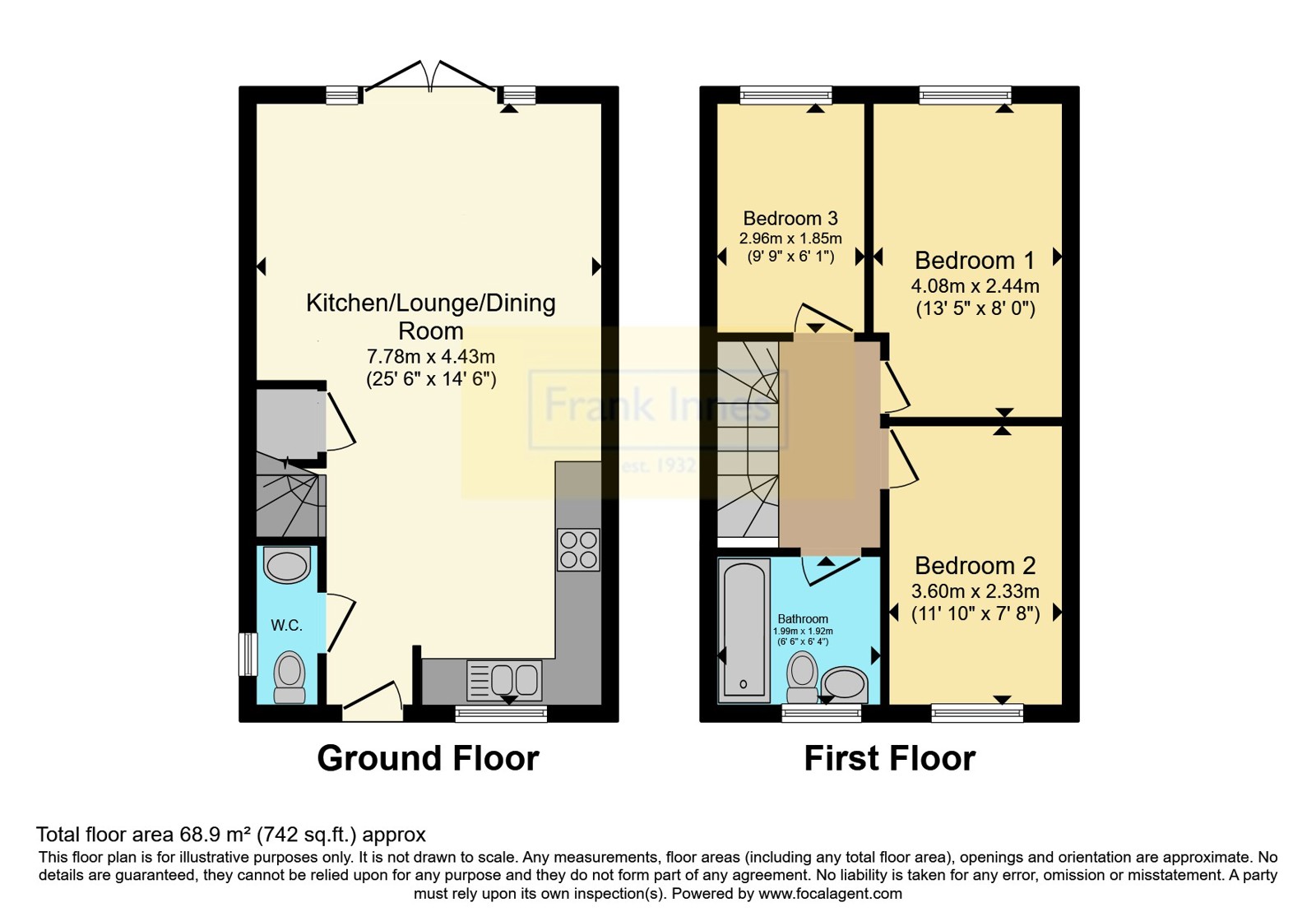 43, Saxelbye Avenue, Derbyshire floorplan