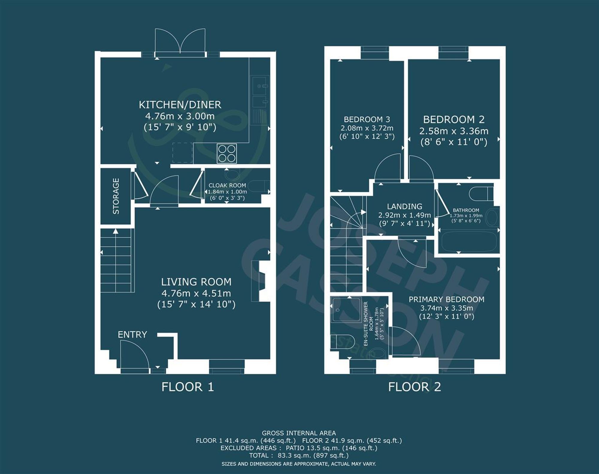 3, Orion Drive, Bridgwater floorplan