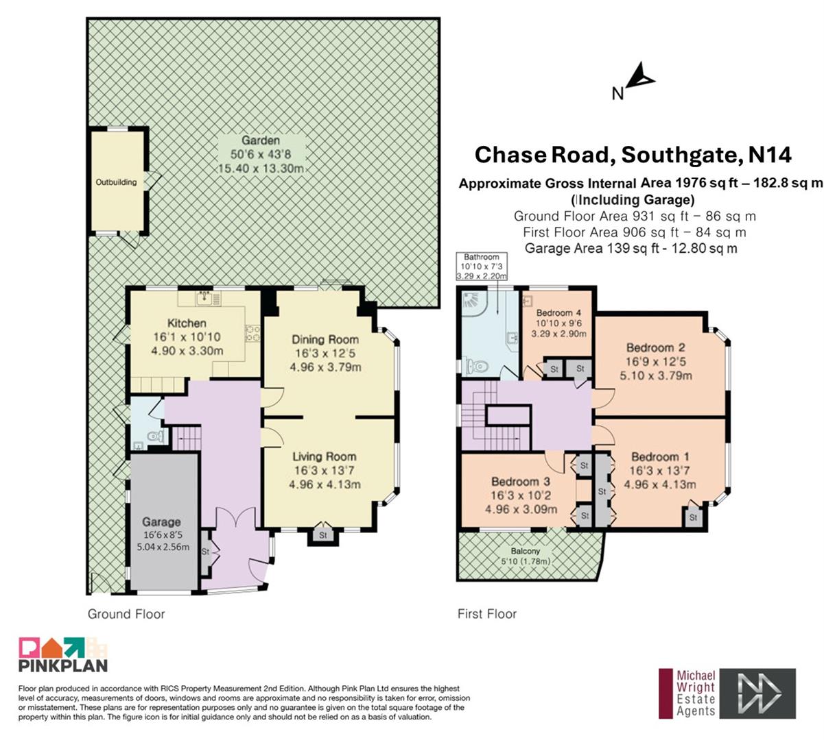 54, Chase Road, Oakwood floorplan
