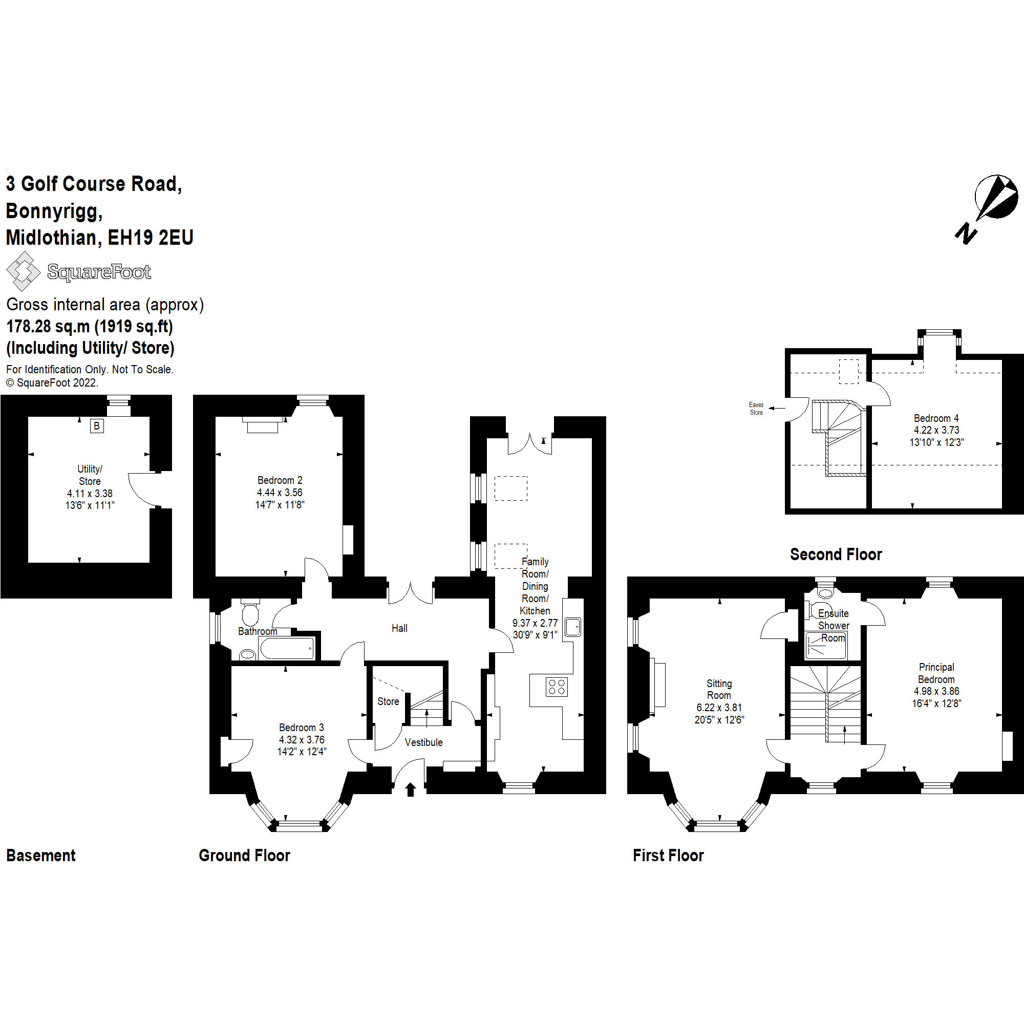 Golf Course Road, Bonnyrigg, Midlothian EH19, 4 bedroom semidetached house for sale 61437494
