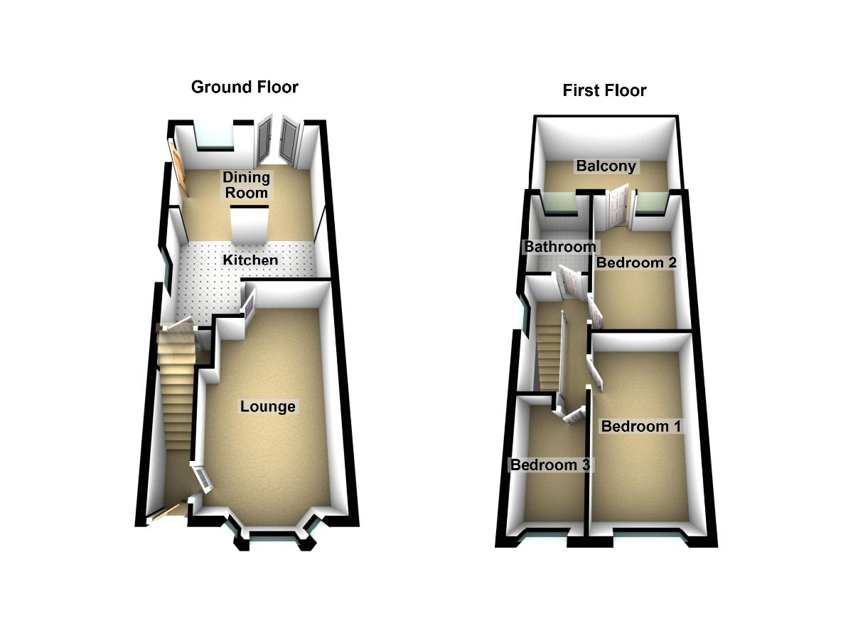 23 Moorside Vale, Drighlington floorplan