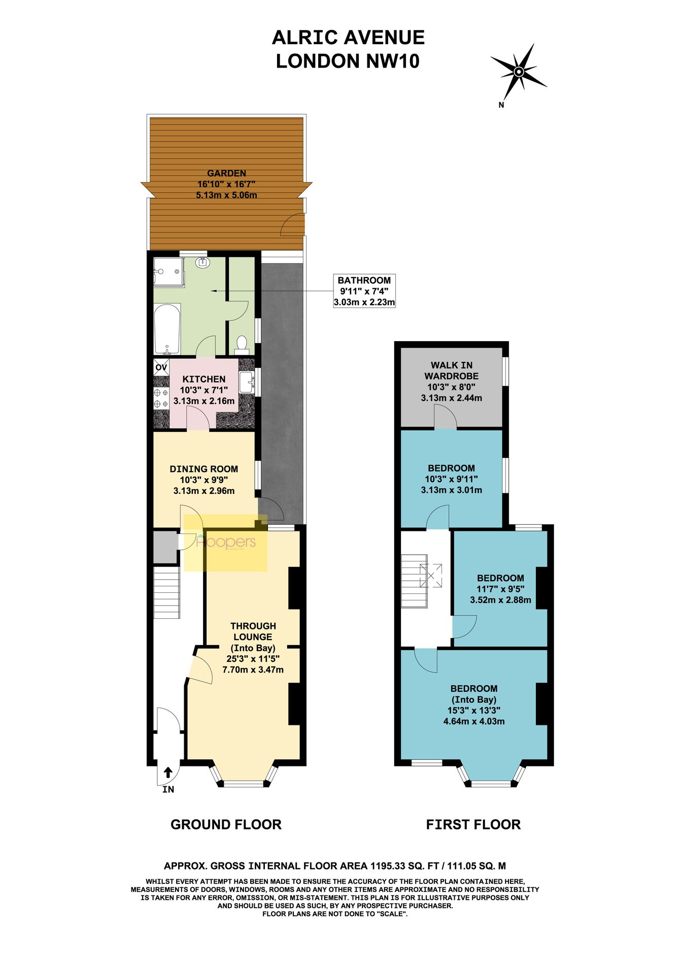 28, Alric Avenue, London floorplan
