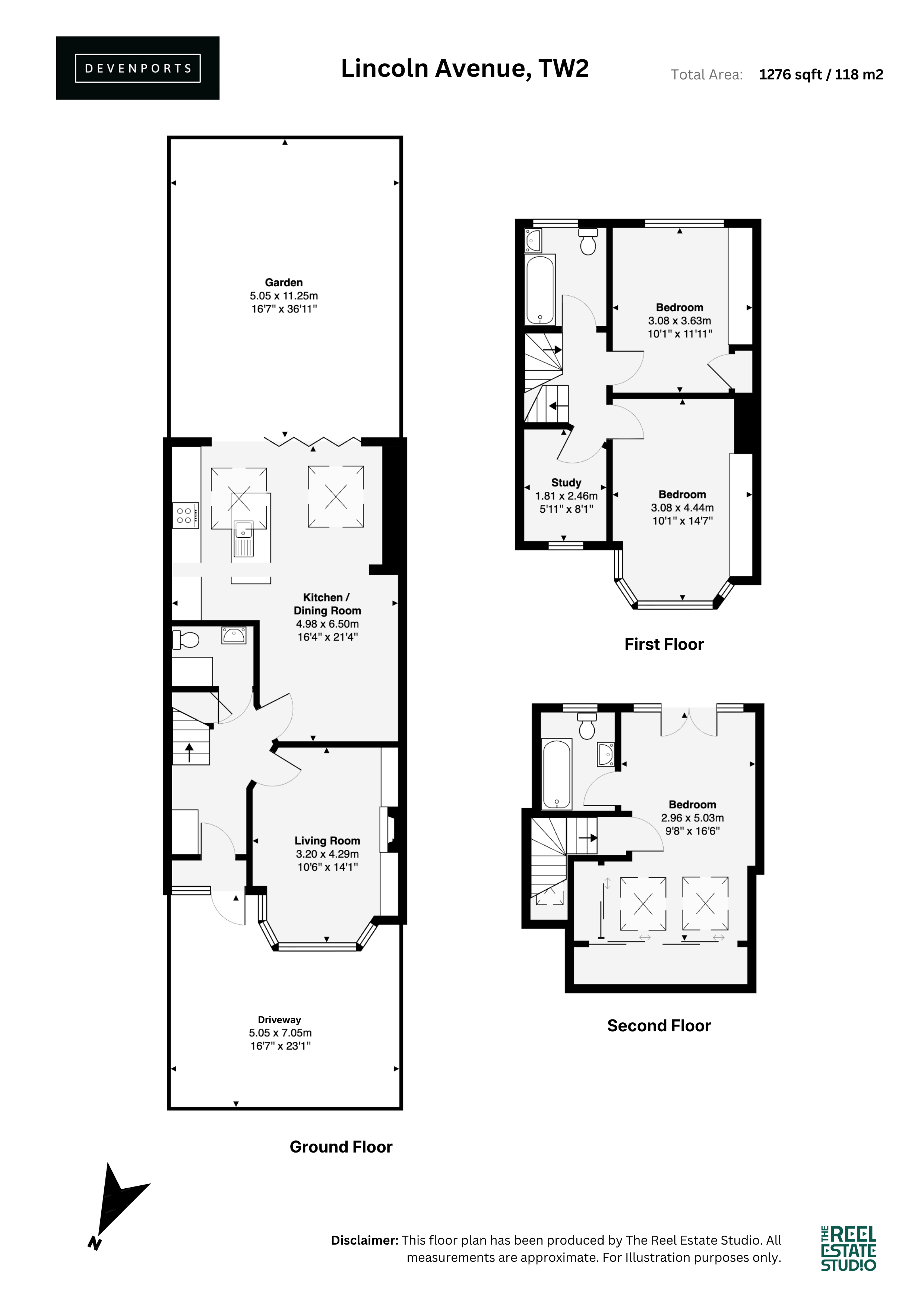 229, Lincoln Avenue, Twickenham floorplan