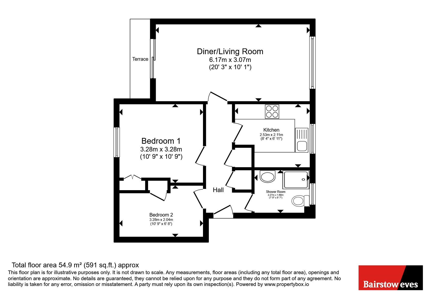 2, Guardian Court, Nottinghamshire floorplan