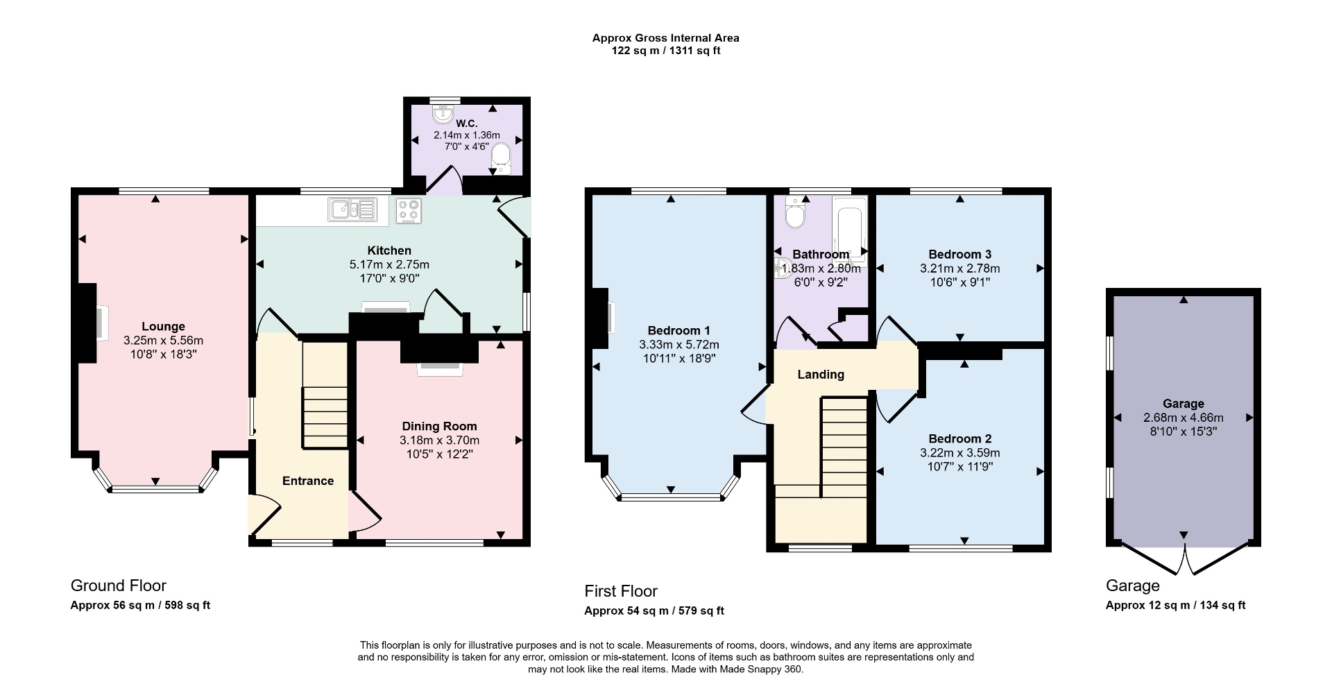 71, Sandbeck Avenue, Skegness floorplan