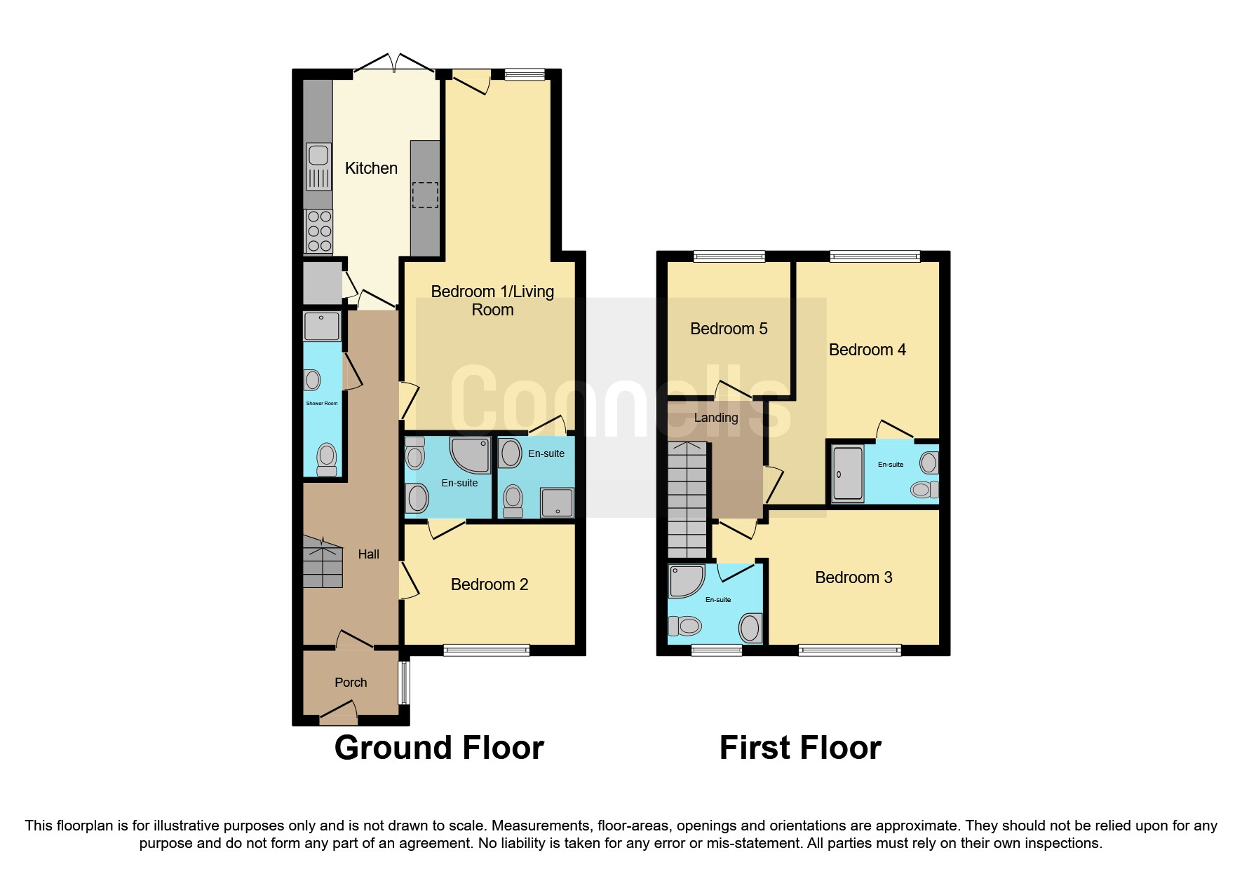 201, Chertsey Rise, Stevenage floorplan