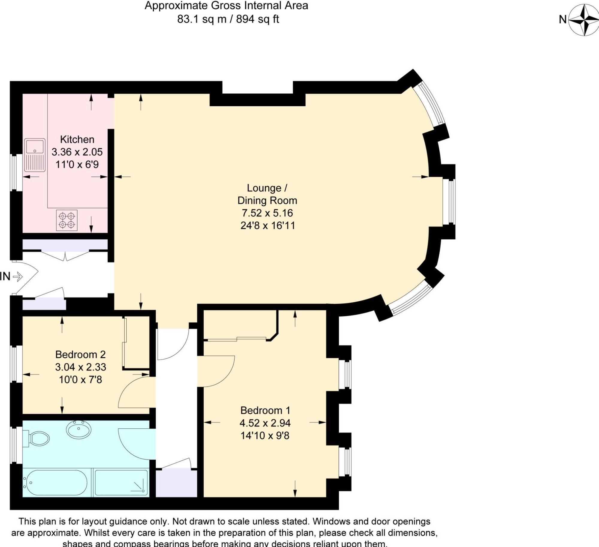 Apt 2, Manor House Royal Quay, Uxbridge floorplan