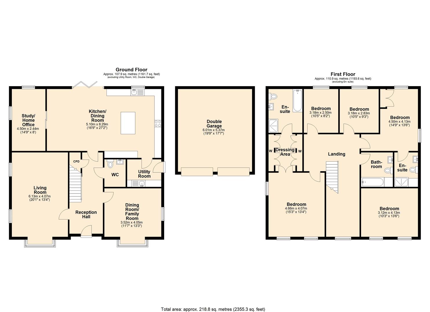2, Seymour Green, Kenilworth floorplan