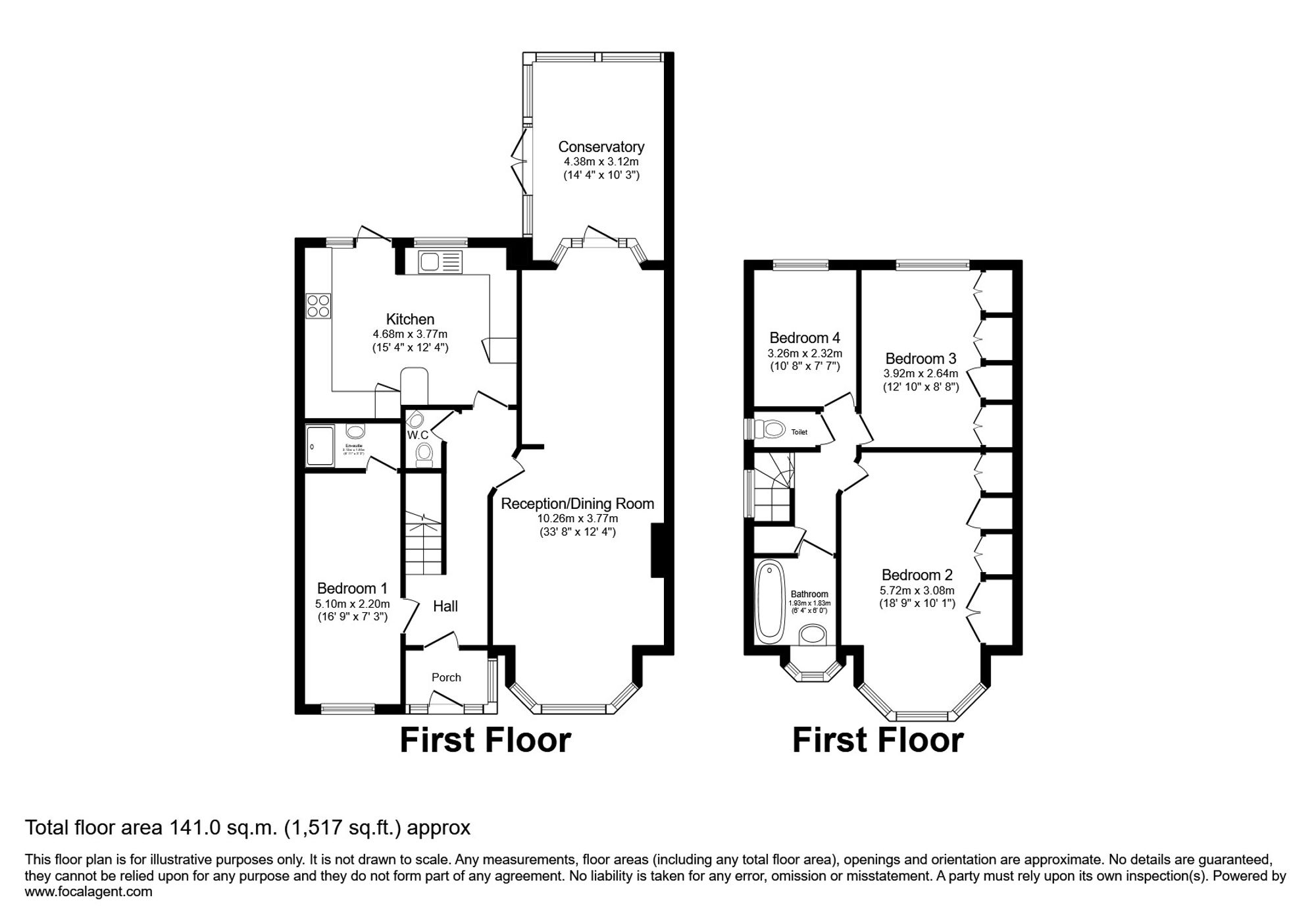 87 Valley Drive, London floorplan