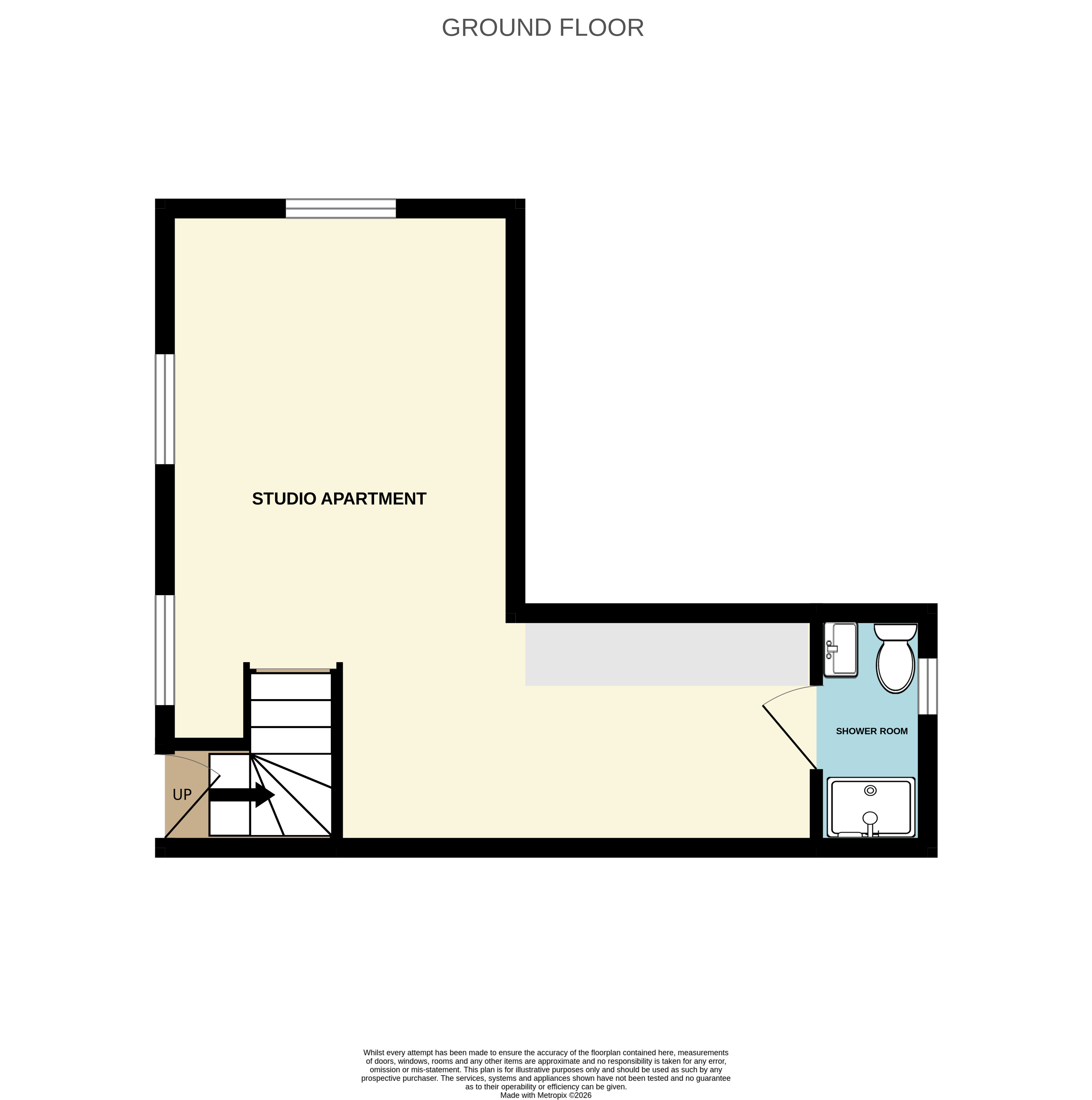 Flat 1, 63, Nelson Road North, Great Yarmouth floorplan