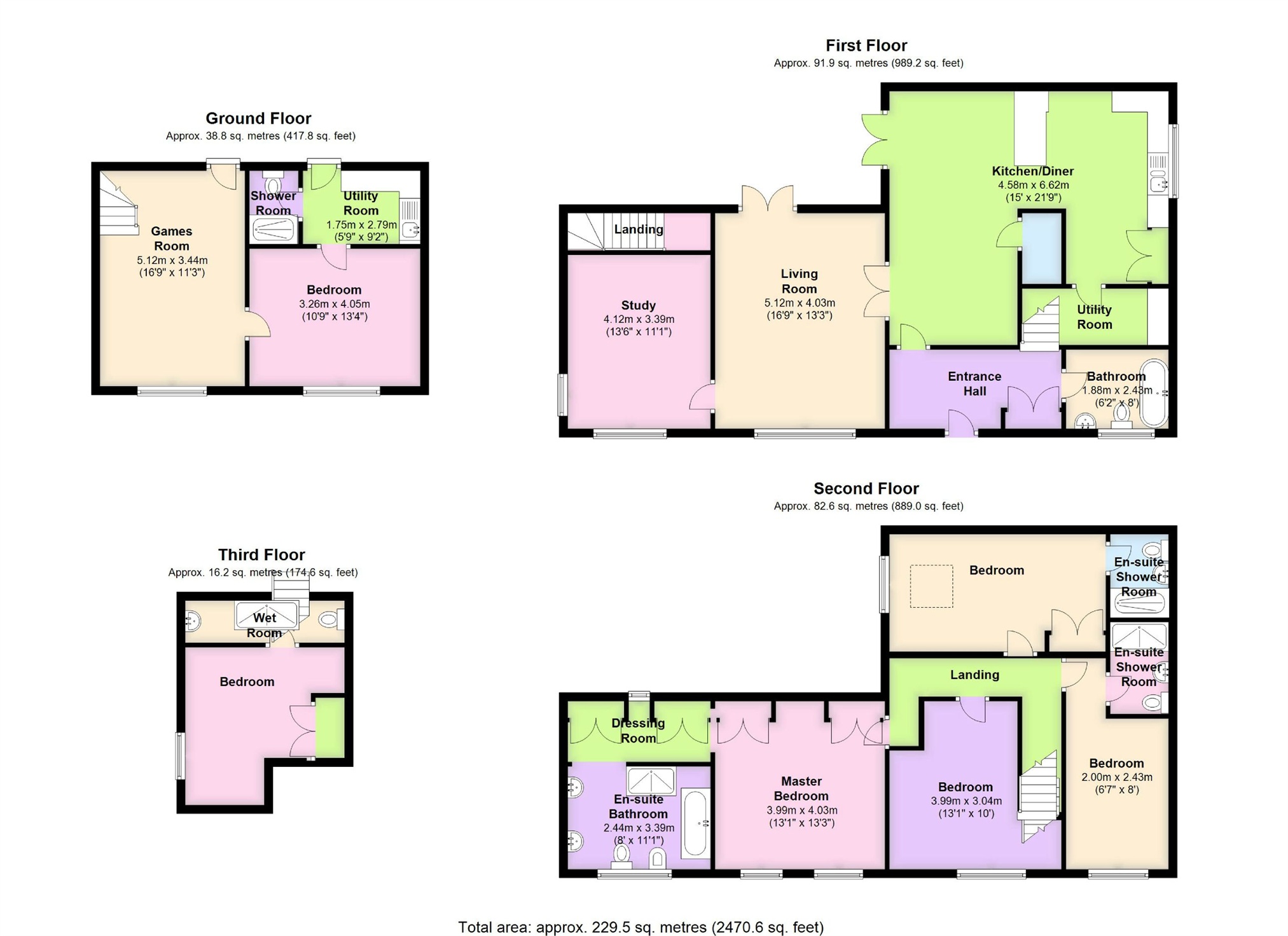 5 Bedrooms Detached house for sale in The Chase, Bishop's Stortford, Hertfordshire CM23