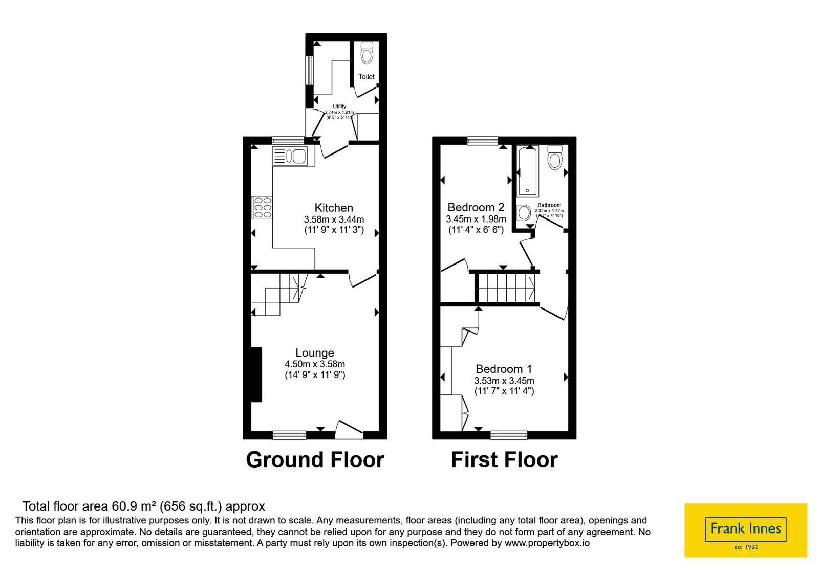 29, Grange Road, Coalville floorplan
