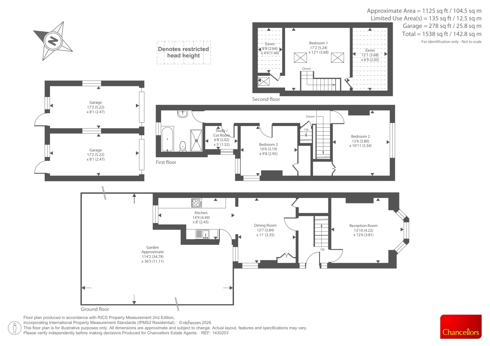 27, Alma Road, Chesham floorplan